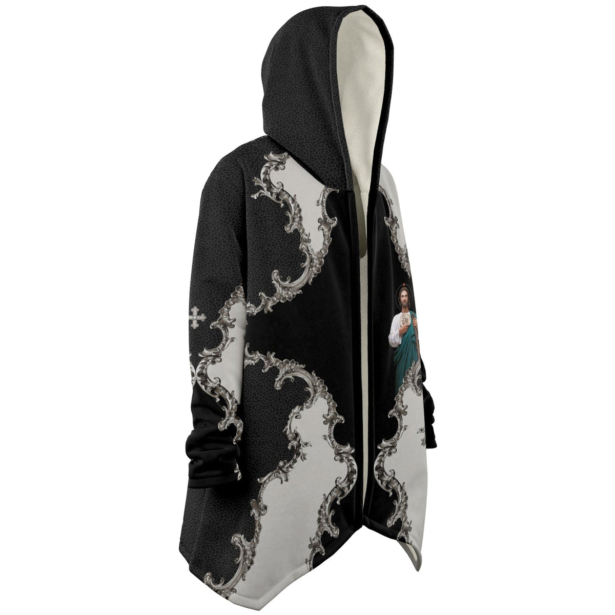 St. Jude Microfleece Cloak (Baroque Leopard) Copyright VENXARA