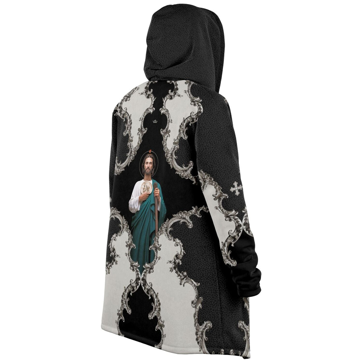 St. Jude Microfleece Cloak (Baroque Leopard) Copyright VENXARA
