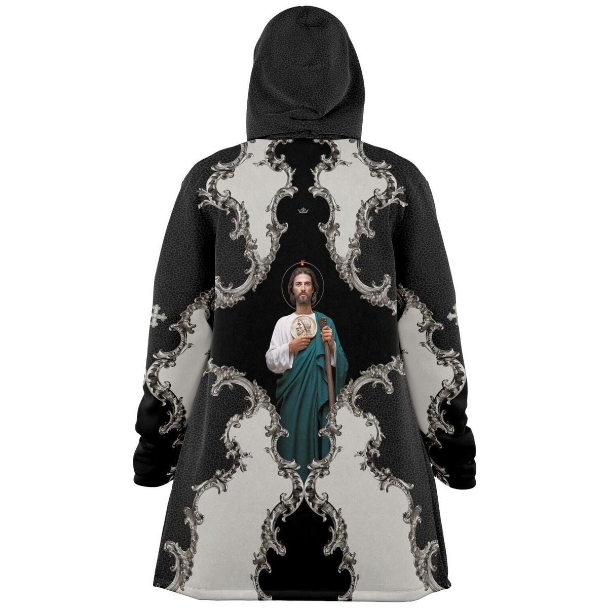 St. Jude Microfleece Cloak (Baroque Leopard) Copyright VENXARA