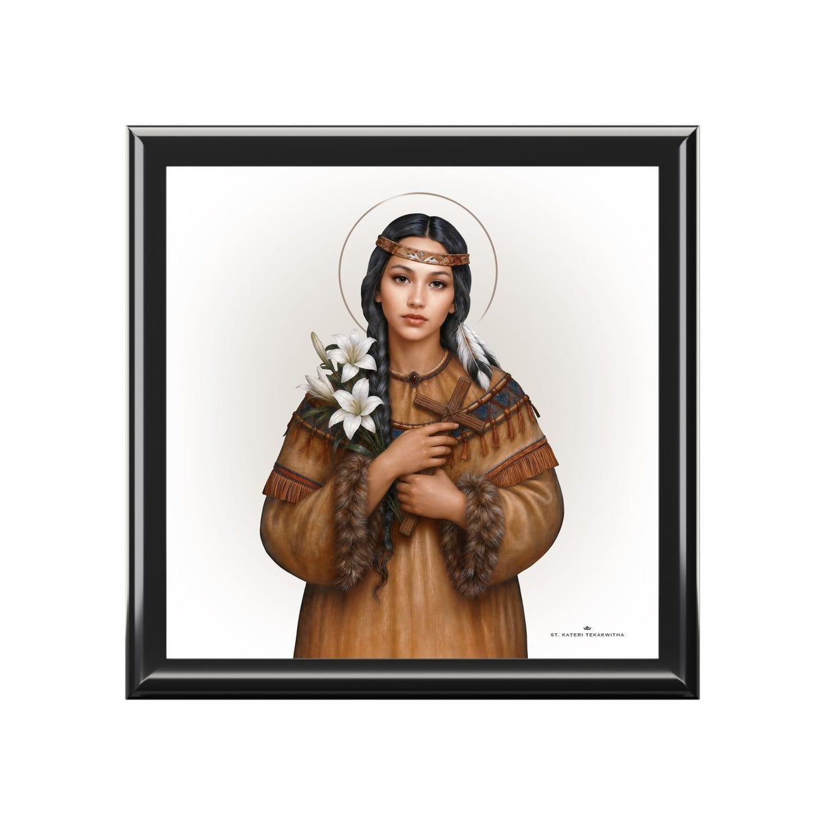 St. Kateri Keepsake Box Copyright VENXARA