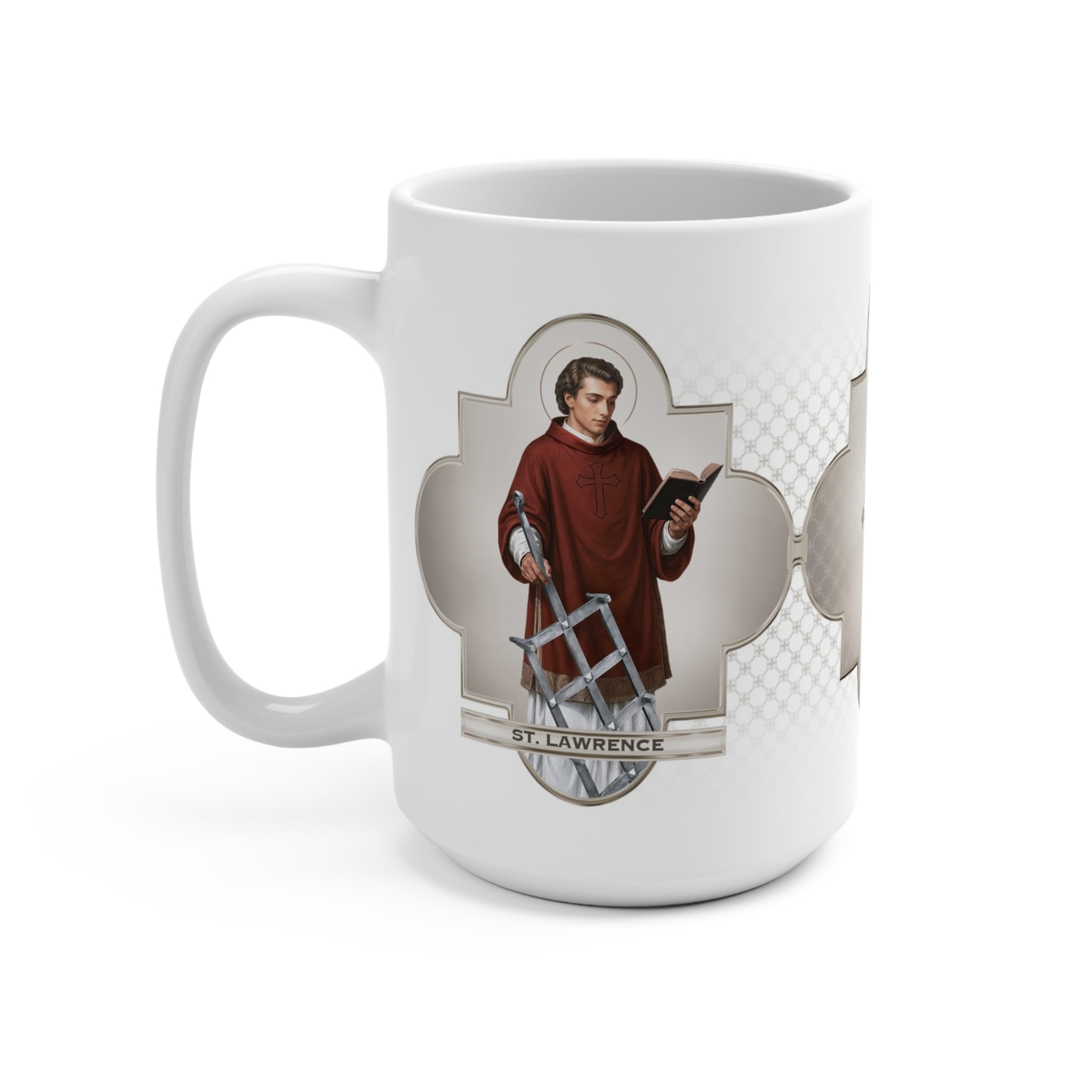 St. Lawrence Ceramic Mug (White 15 oz) - VENXARA®