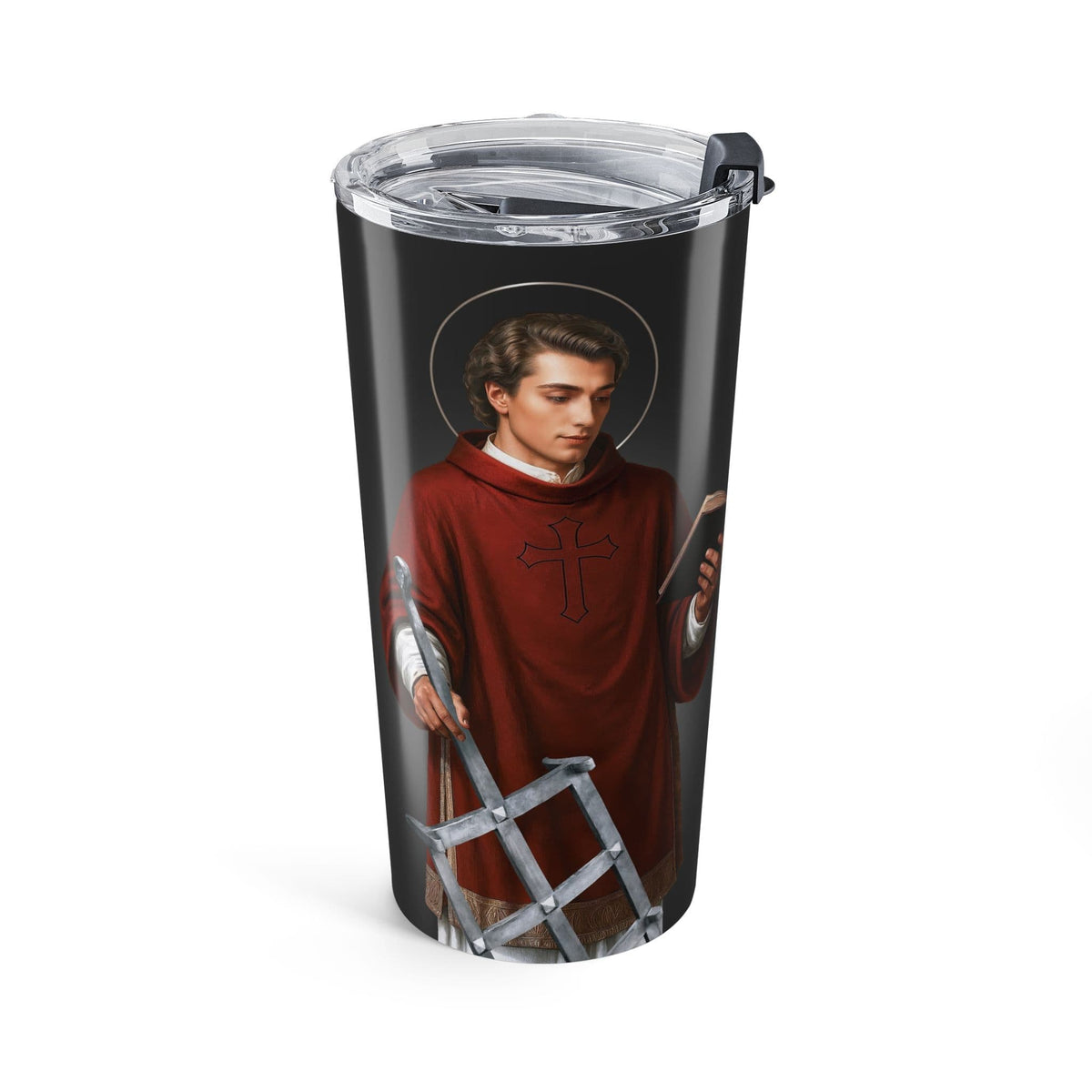 St. Lawrence Lord's Prayer Tumbler (Ash 20 oz) Copyright VENXARA