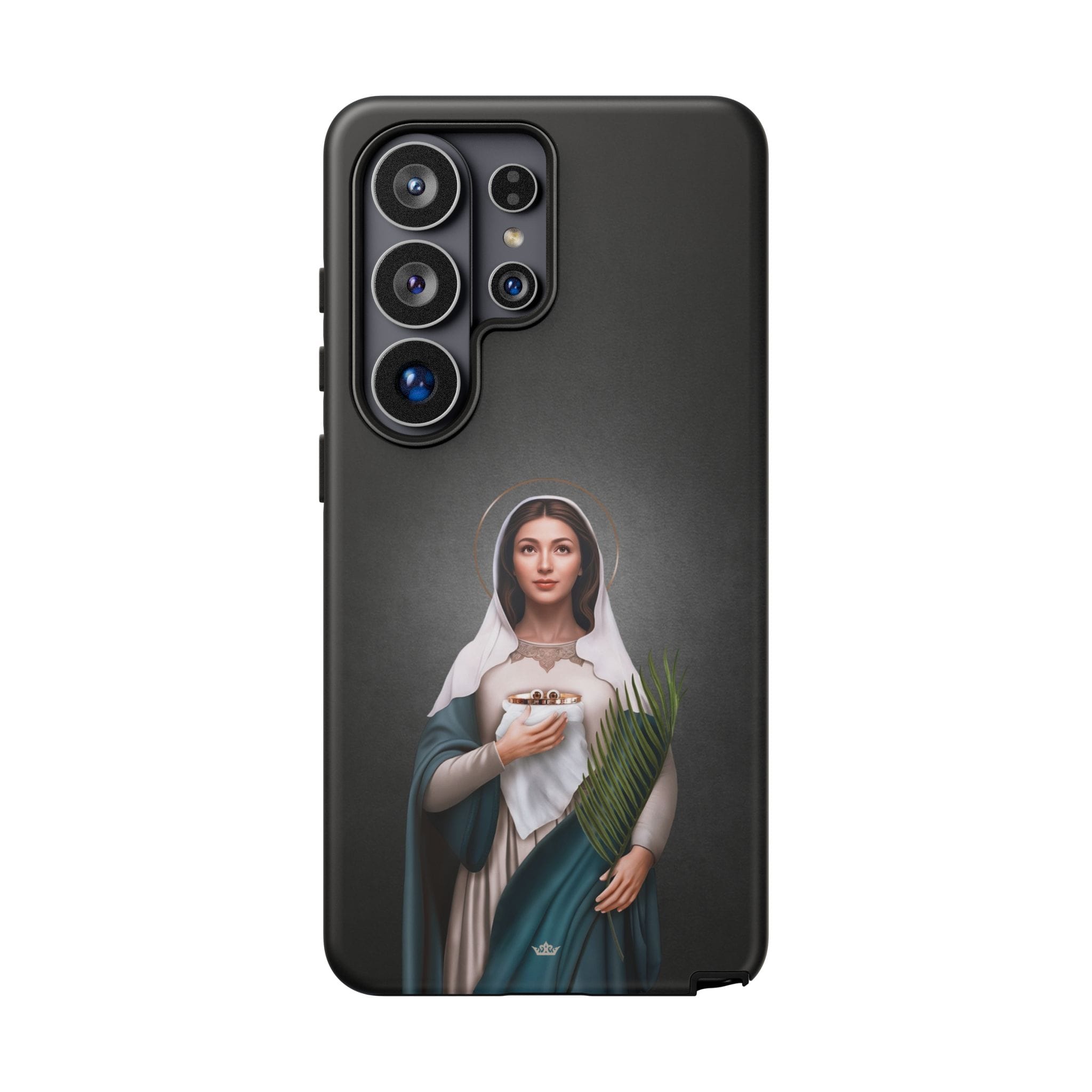 St. Lucy Hard Phone Case (Dark) Copyright VENXARA