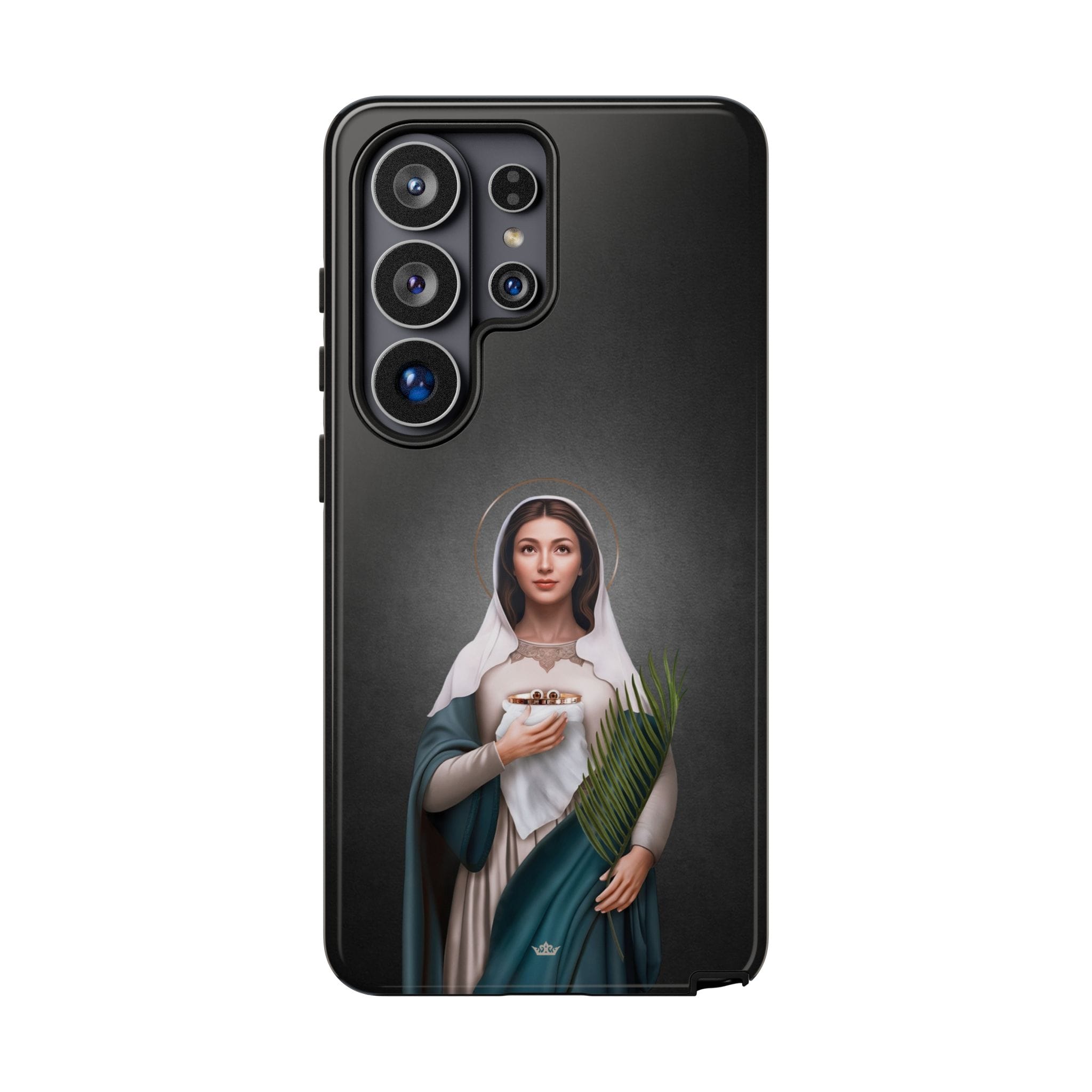 St. Lucy Hard Phone Case (Dark) Copyright VENXARA