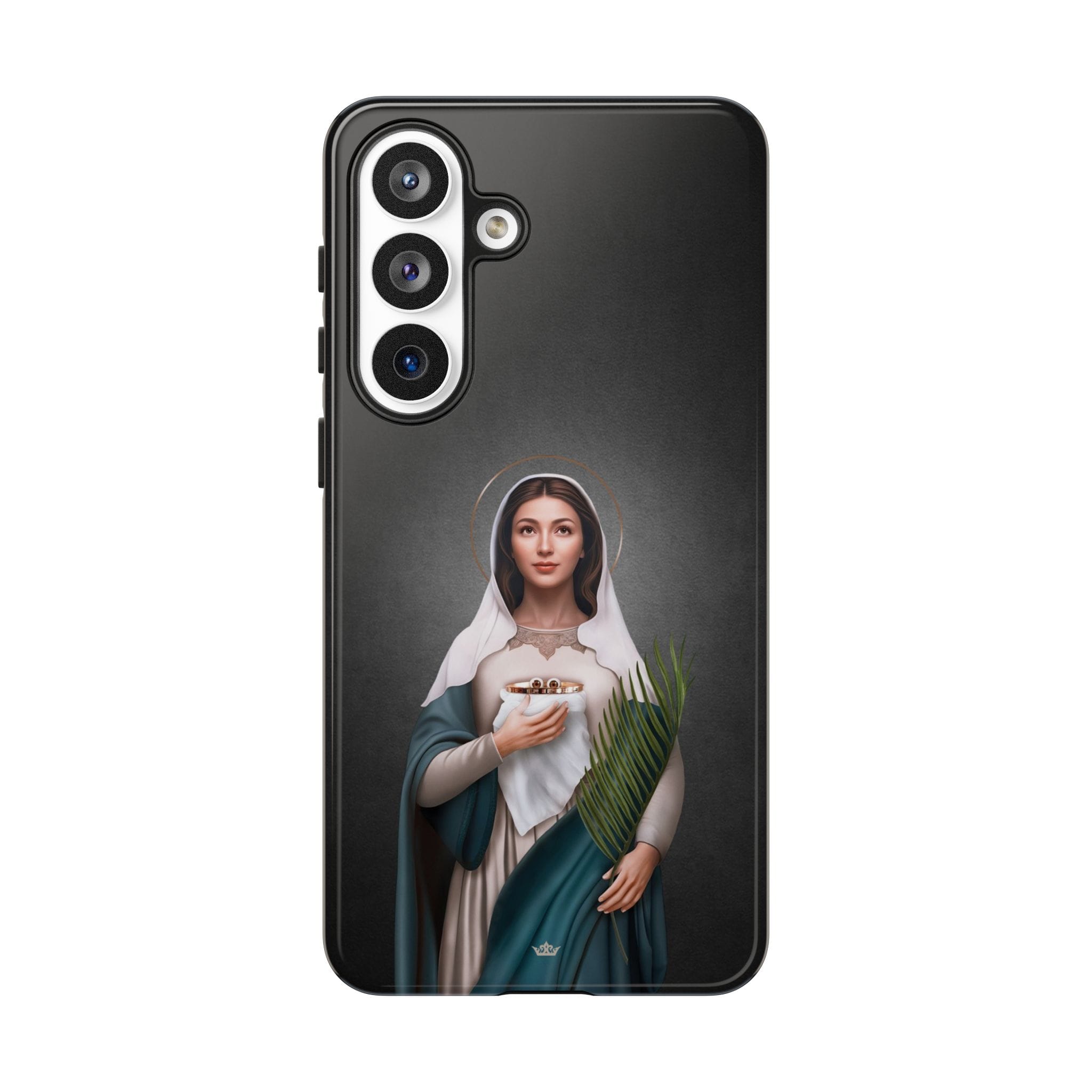 St. Lucy Hard Phone Case (Dark) Copyright VENXARA