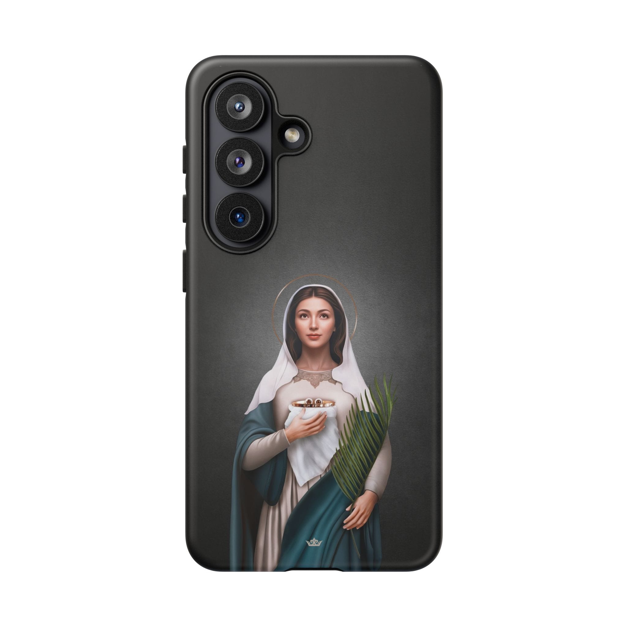 St. Lucy Hard Phone Case (Dark) Copyright VENXARA