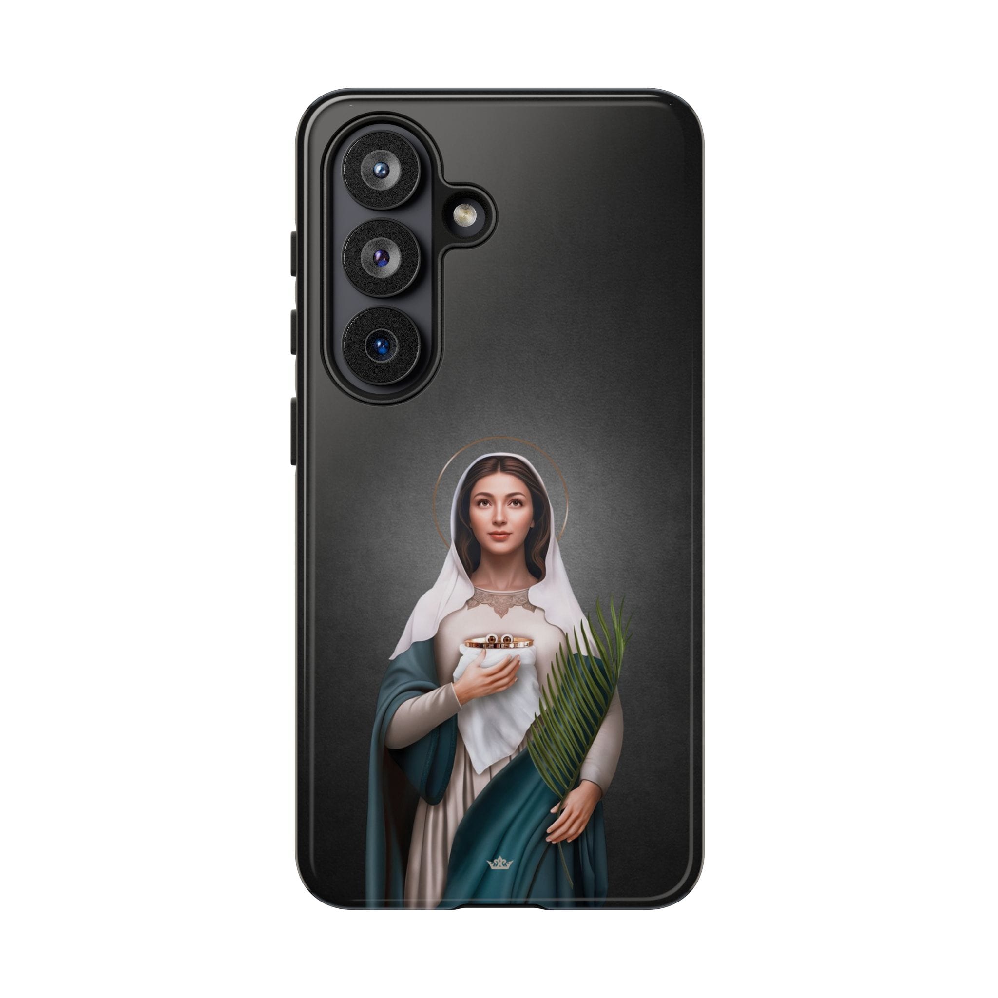 St. Lucy Hard Phone Case (Dark) Copyright VENXARA