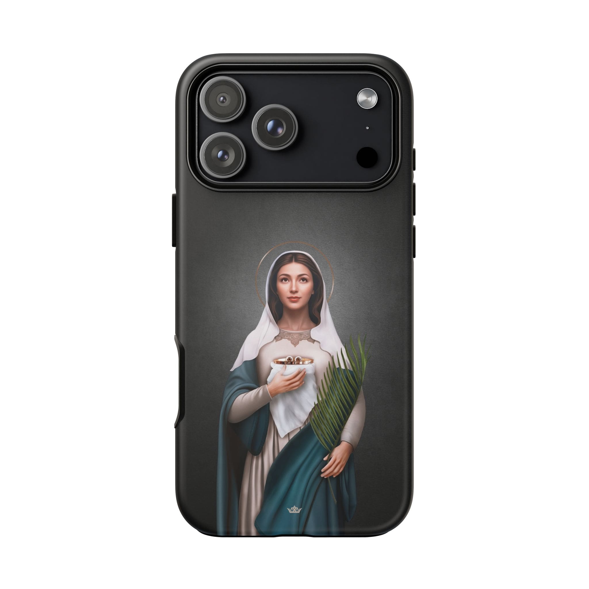 St. Lucy Hard Phone Case (Dark) Copyright VENXARA
