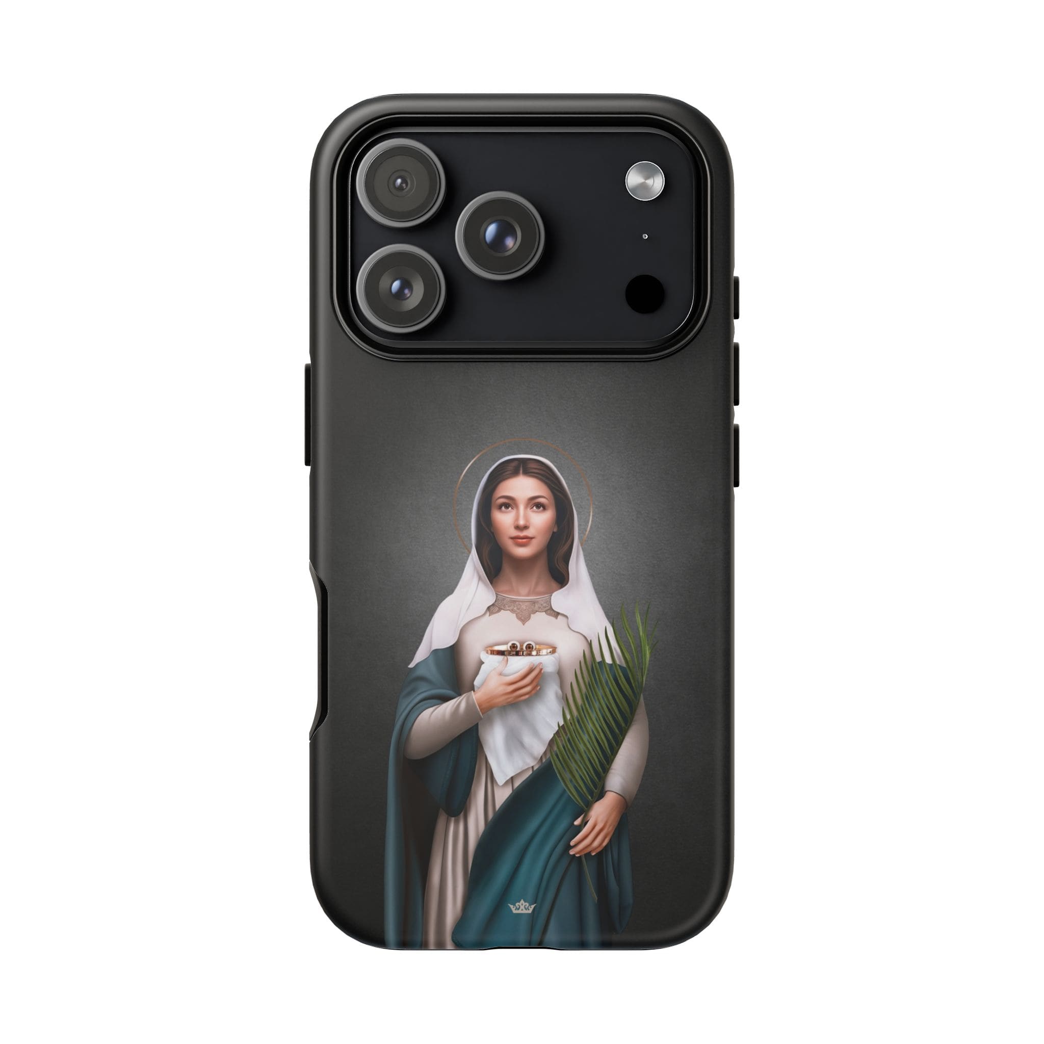 St. Lucy Hard Phone Case (Dark) Copyright VENXARA