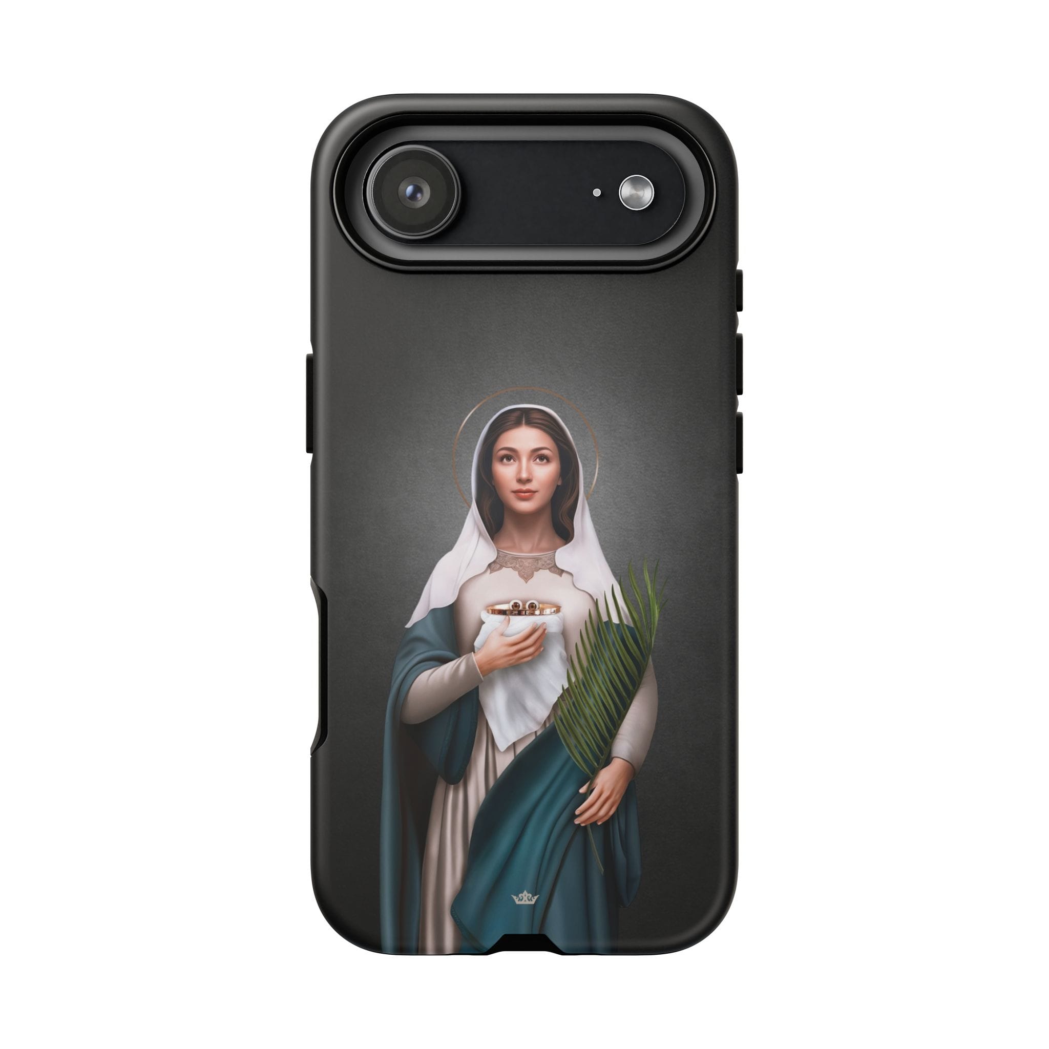 St. Lucy Hard Phone Case (Dark) Copyright VENXARA