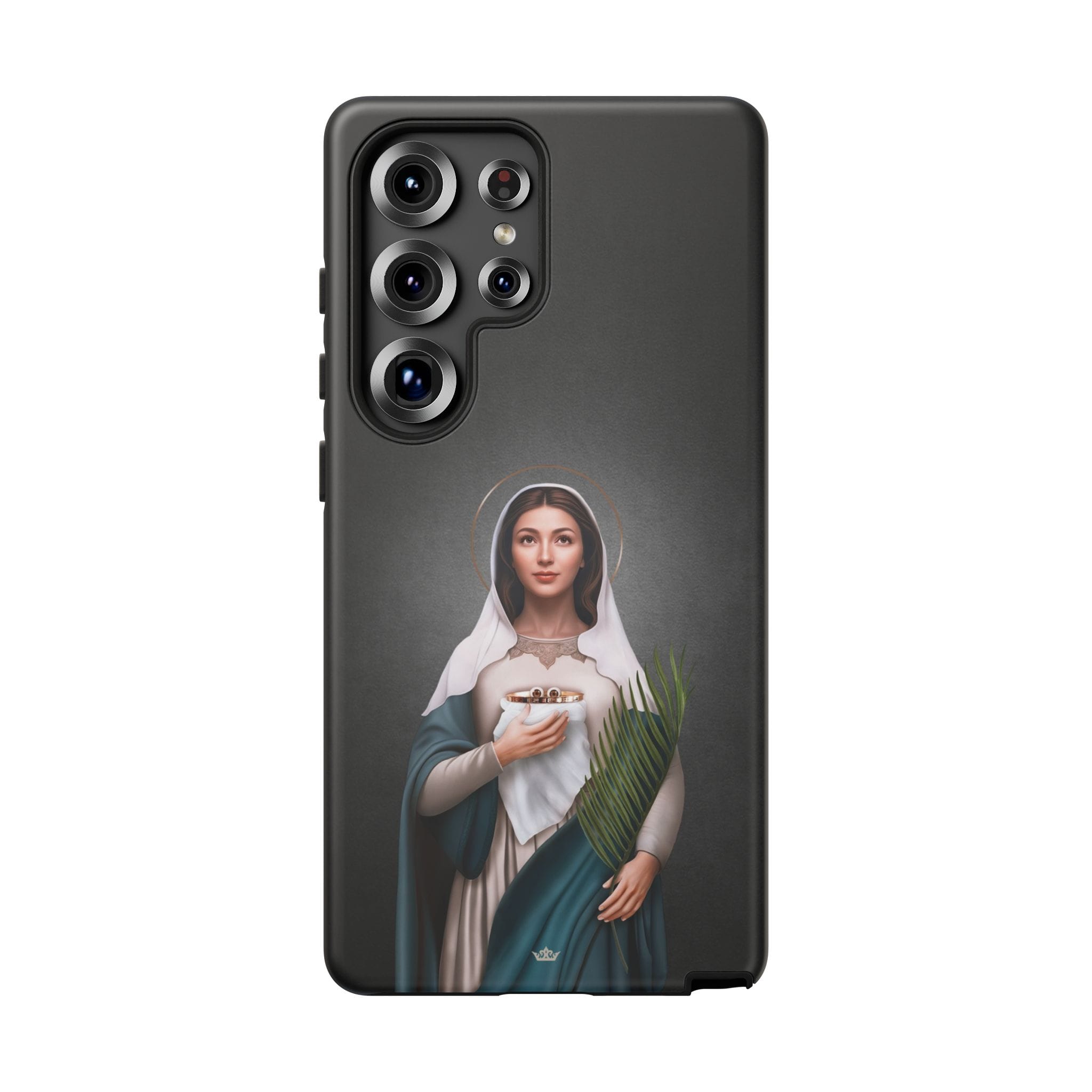 St. Lucy Hard Phone Case (Dark) Copyright VENXARA