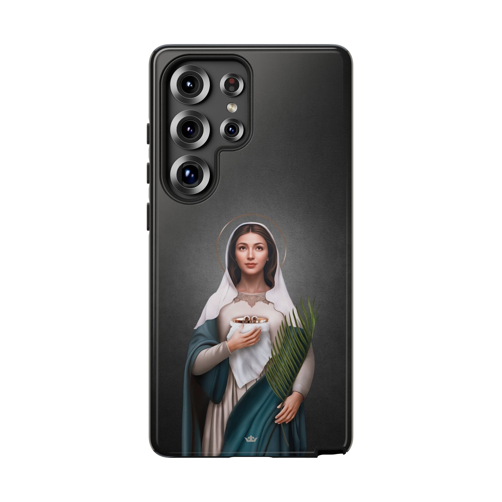 St. Lucy Hard Phone Case (Dark) Copyright VENXARA