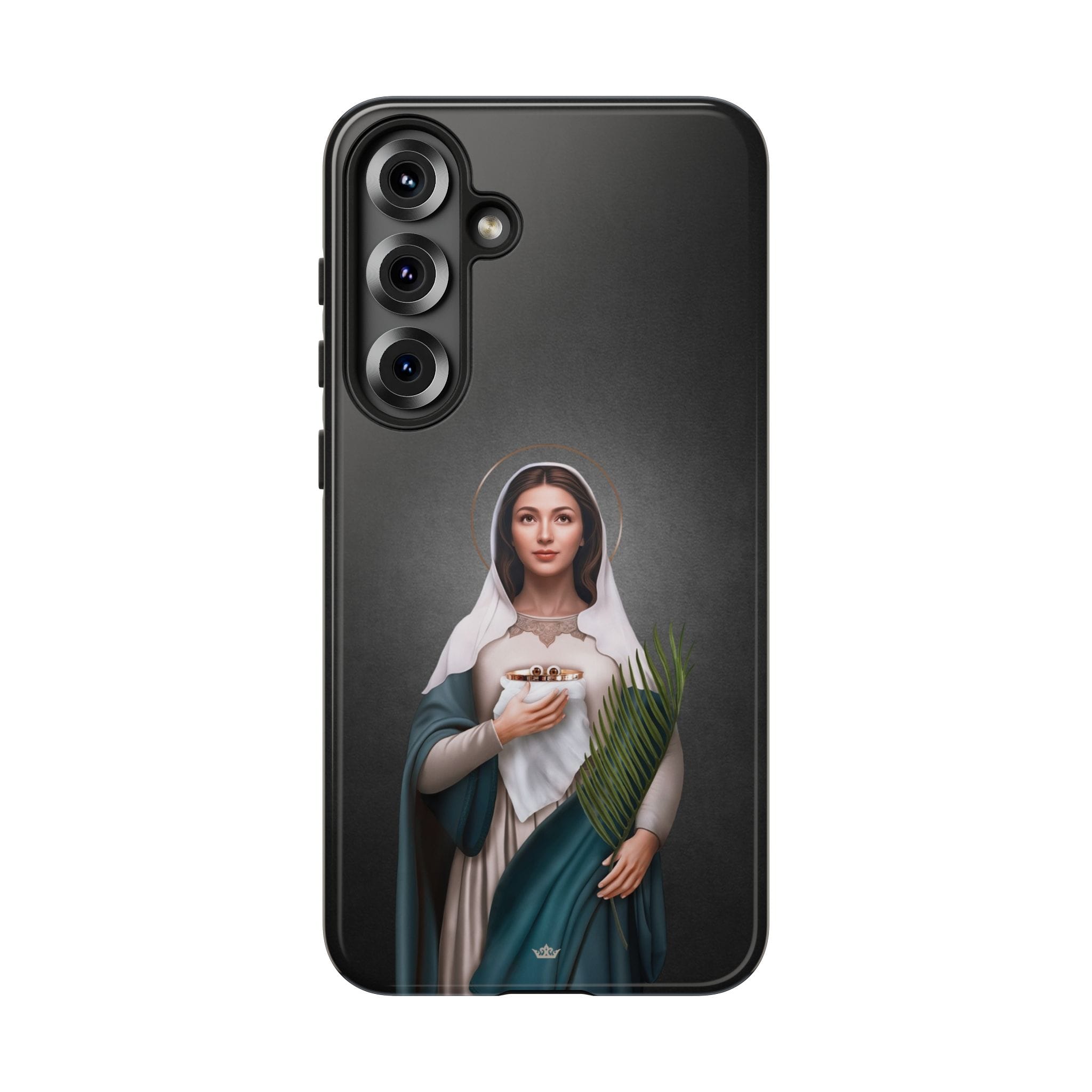 St. Lucy Hard Phone Case (Dark) Copyright VENXARA