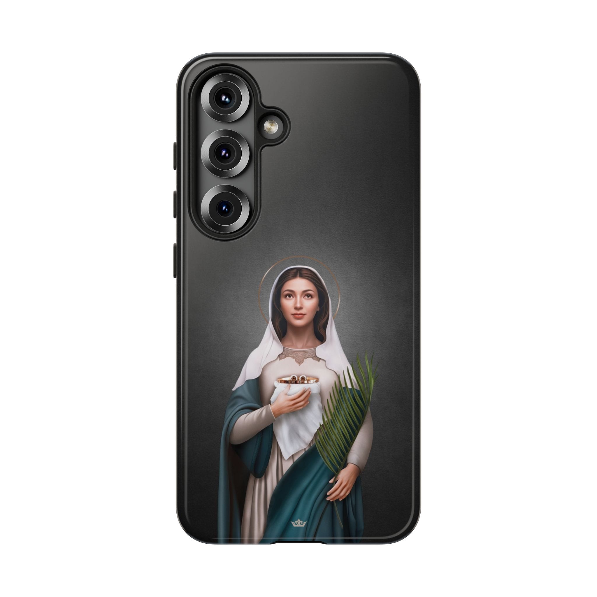 St. Lucy Hard Phone Case (Dark) Copyright VENXARA