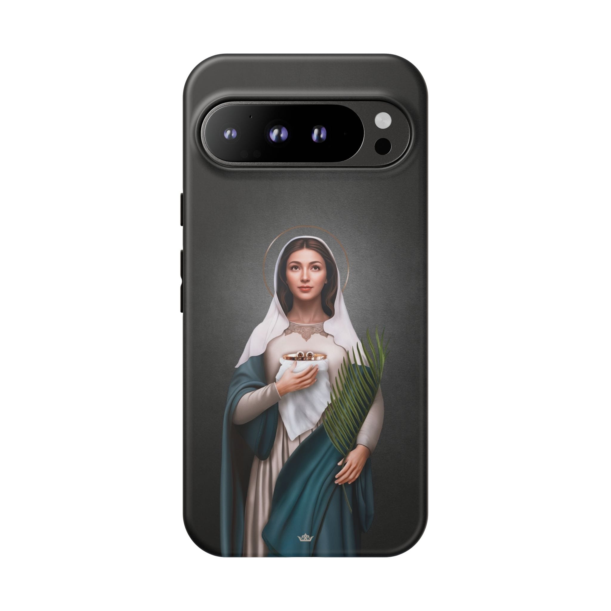 St. Lucy Hard Phone Case (Dark) Copyright VENXARA