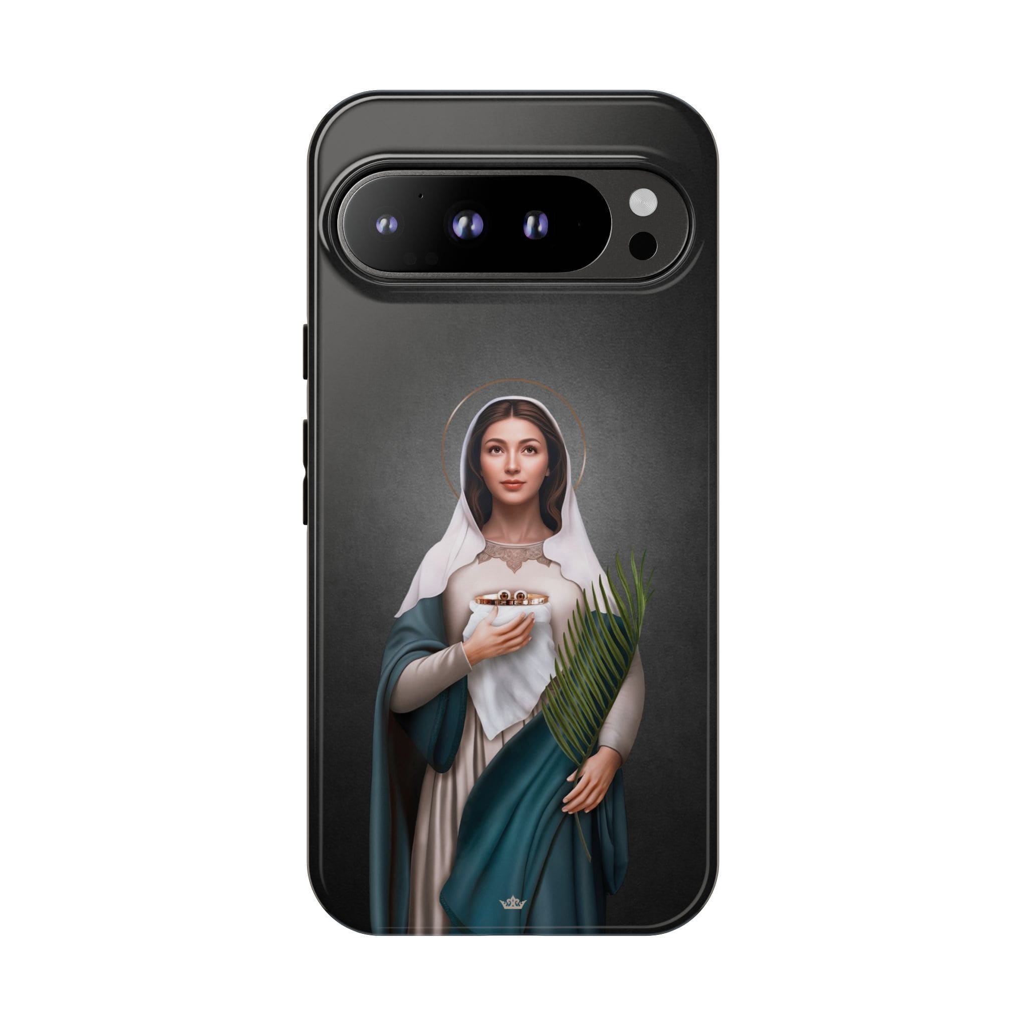 St. Lucy Hard Phone Case (Dark) Copyright VENXARA