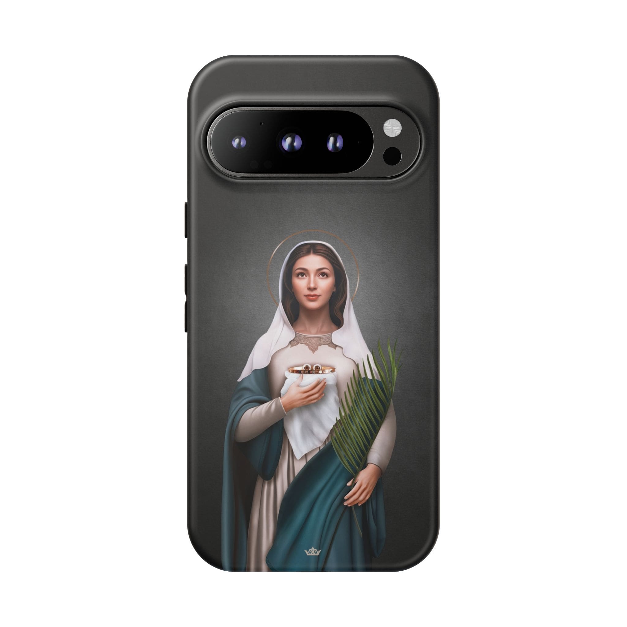 St. Lucy Hard Phone Case (Dark) Copyright VENXARA