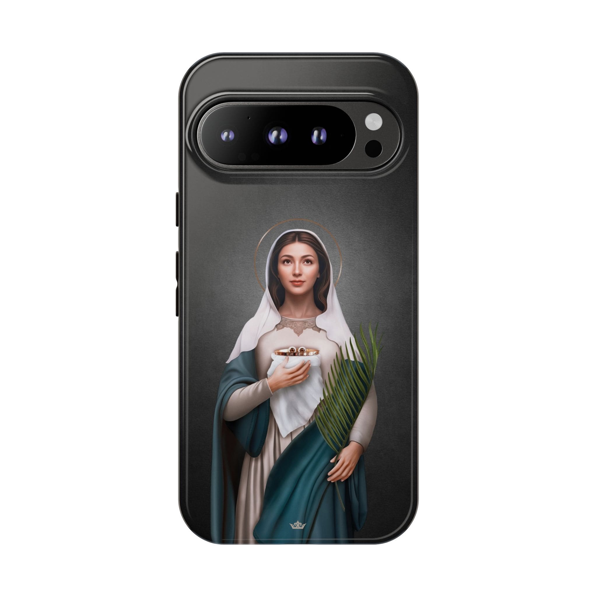 St. Lucy Hard Phone Case (Dark) Copyright VENXARA