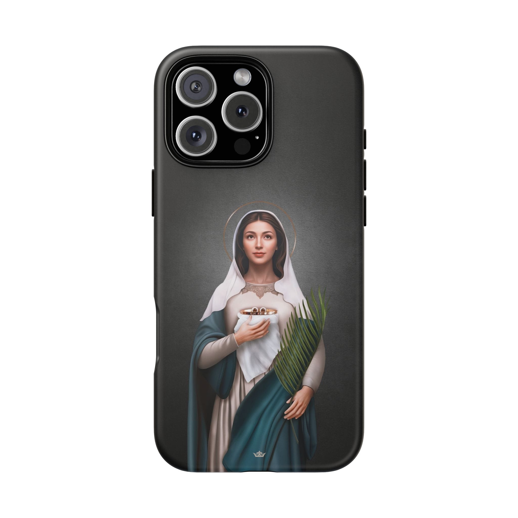St. Lucy Hard Phone Case (Dark) Copyright VENXARA