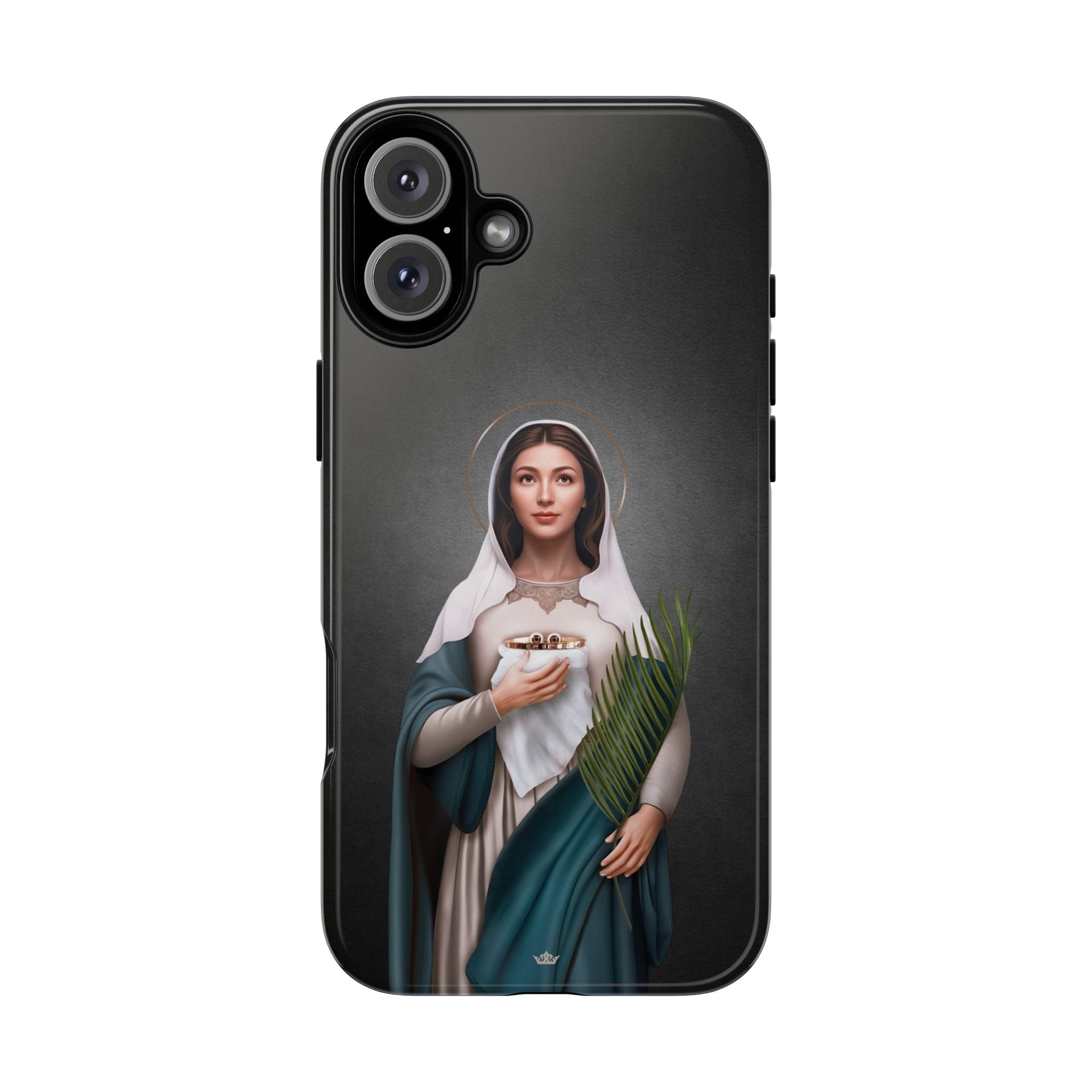 St. Lucy Hard Phone Case (Dark) Copyright VENXARA