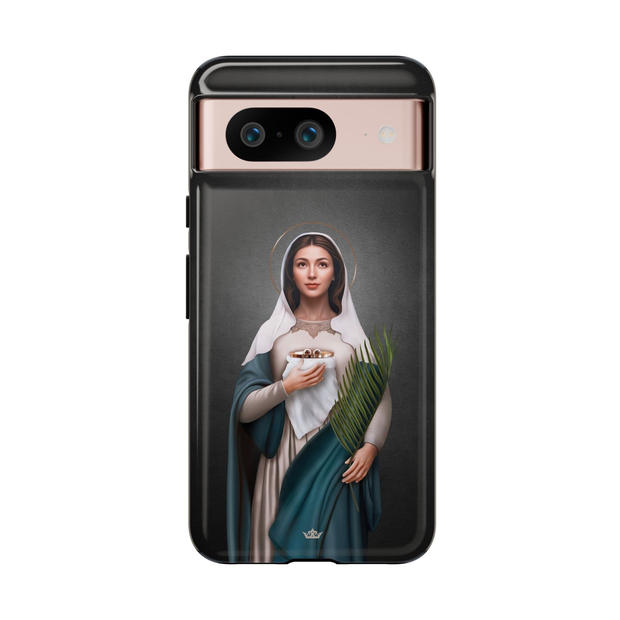 St. Lucy Hard Phone Case (Dark) Copyright VENXARA
