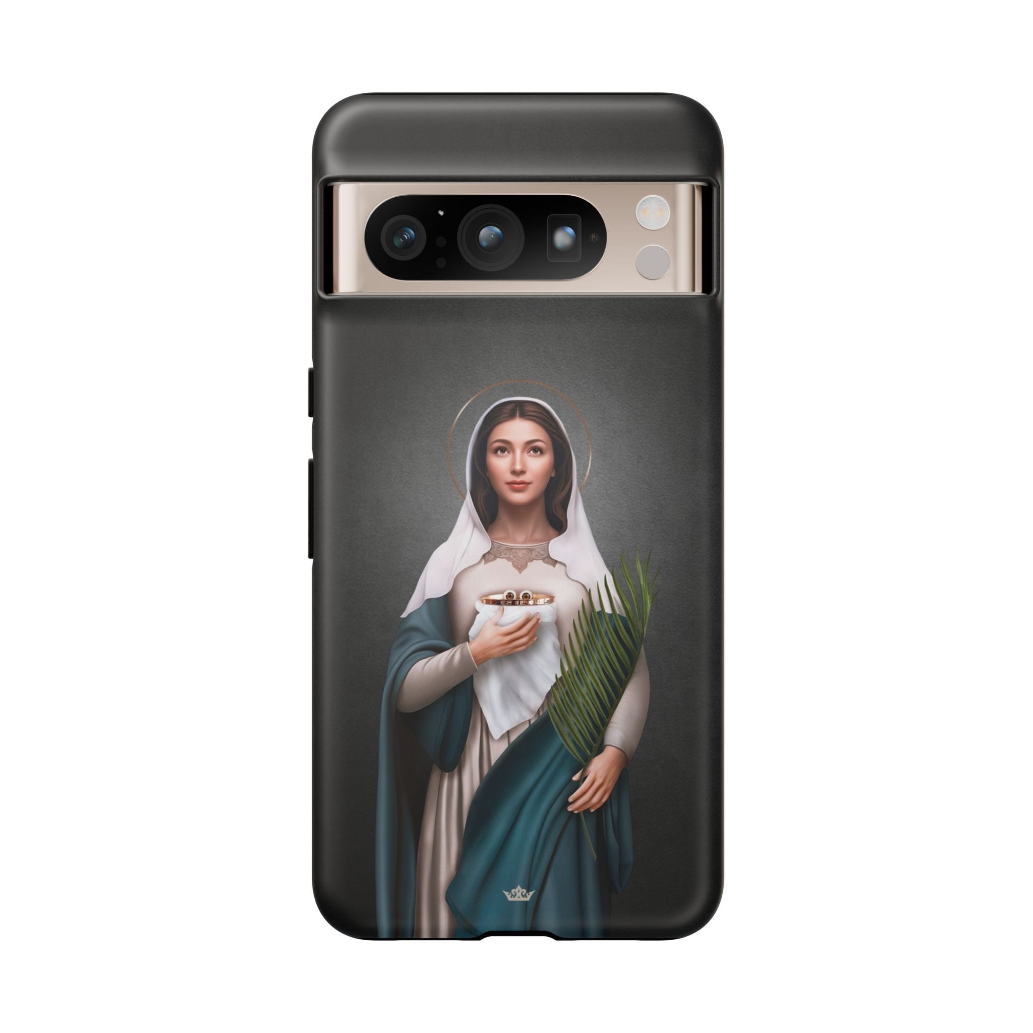 St. Lucy Hard Phone Case (Dark) Copyright VENXARA