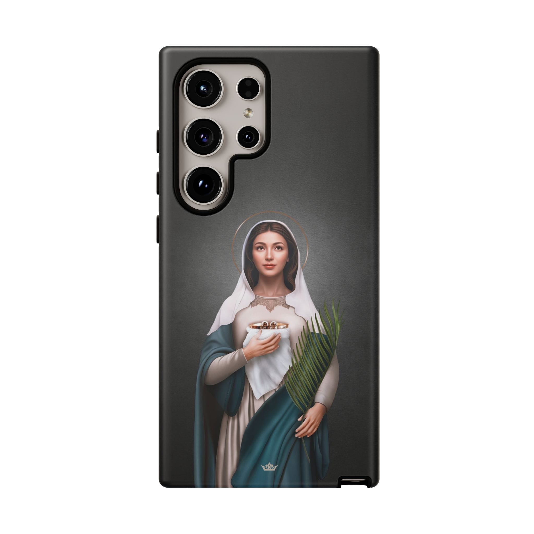 St. Lucy Hard Phone Case (Dark) Copyright VENXARA