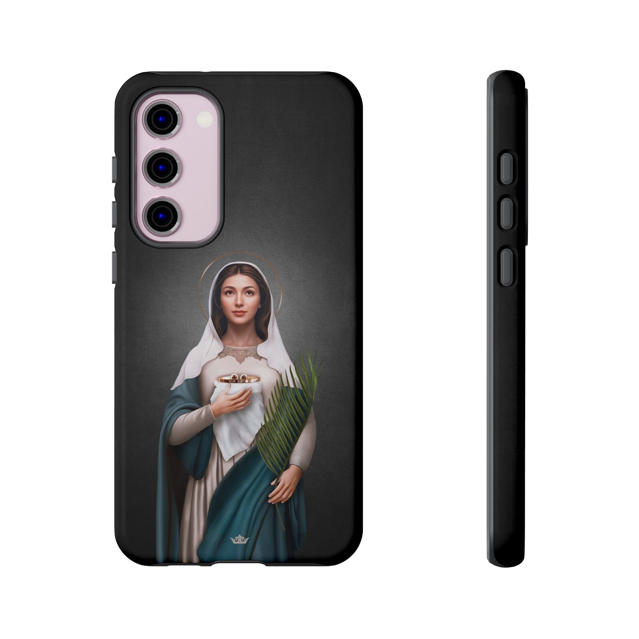 St. Lucy Hard Phone Case (Dark) Copyright VENXARA