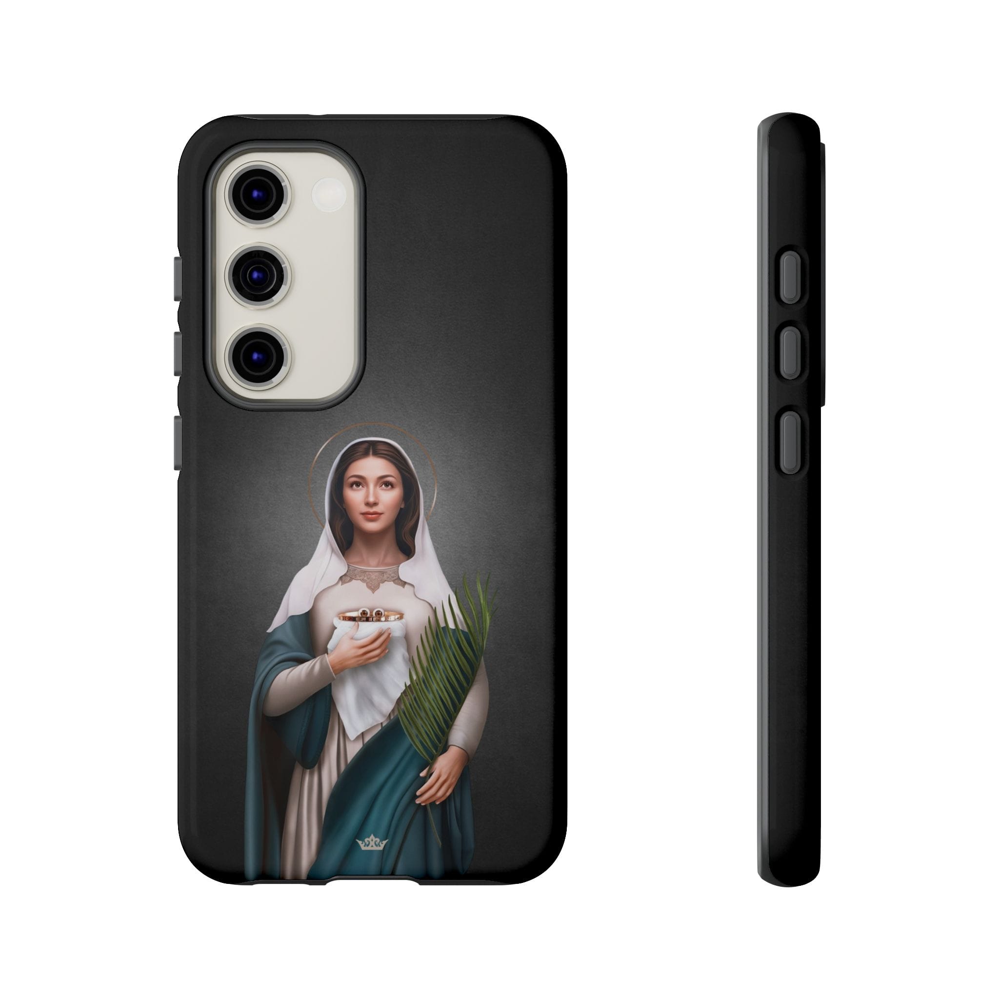 St. Lucy Hard Phone Case (Dark) Copyright VENXARA