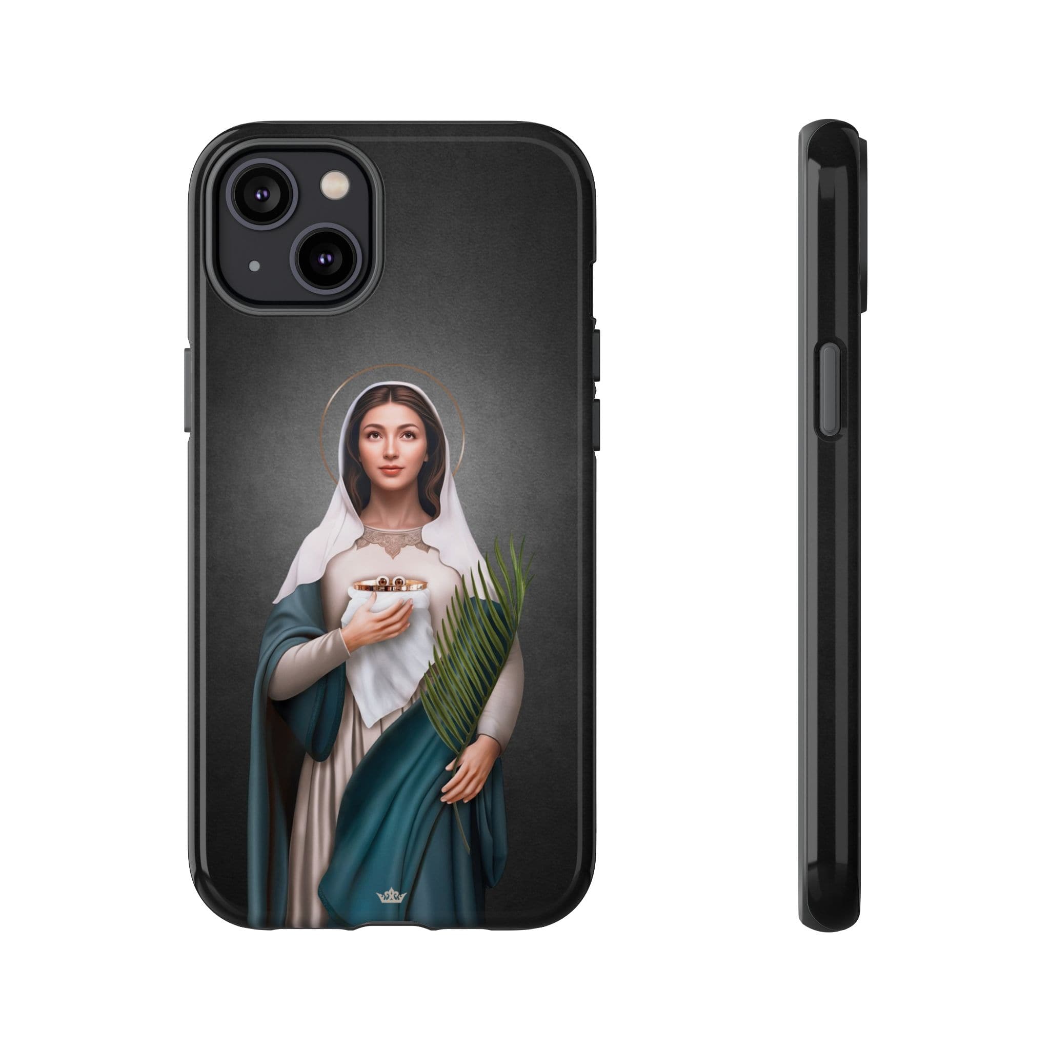 St. Lucy Hard Phone Case (Dark) Copyright VENXARA