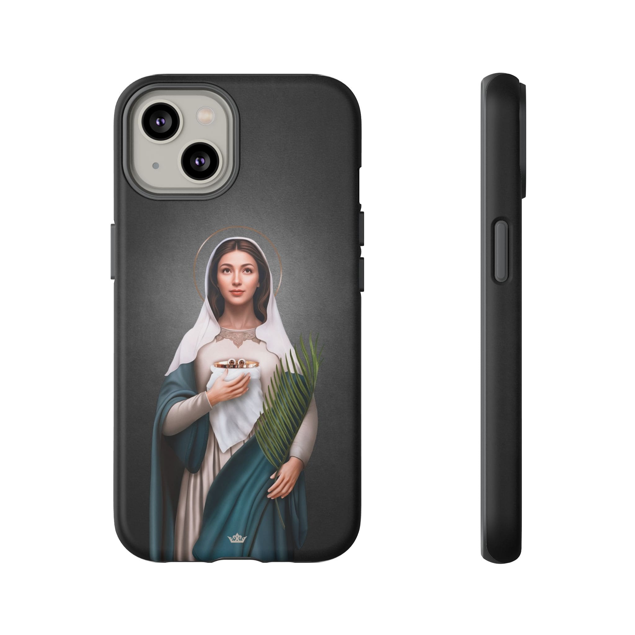 St. Lucy Hard Phone Case (Dark) Copyright VENXARA