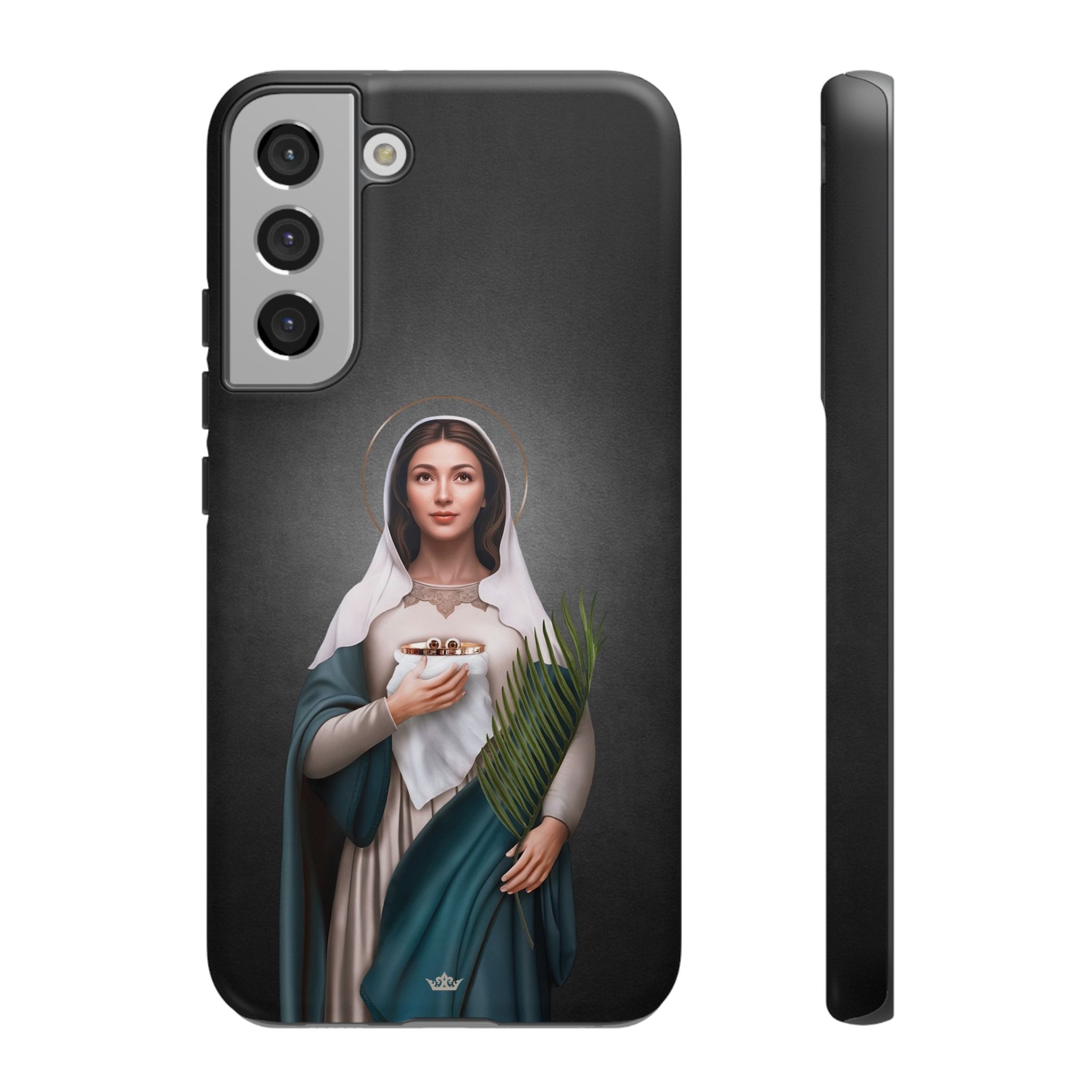 St. Lucy Hard Phone Case (Dark) Copyright VENXARA