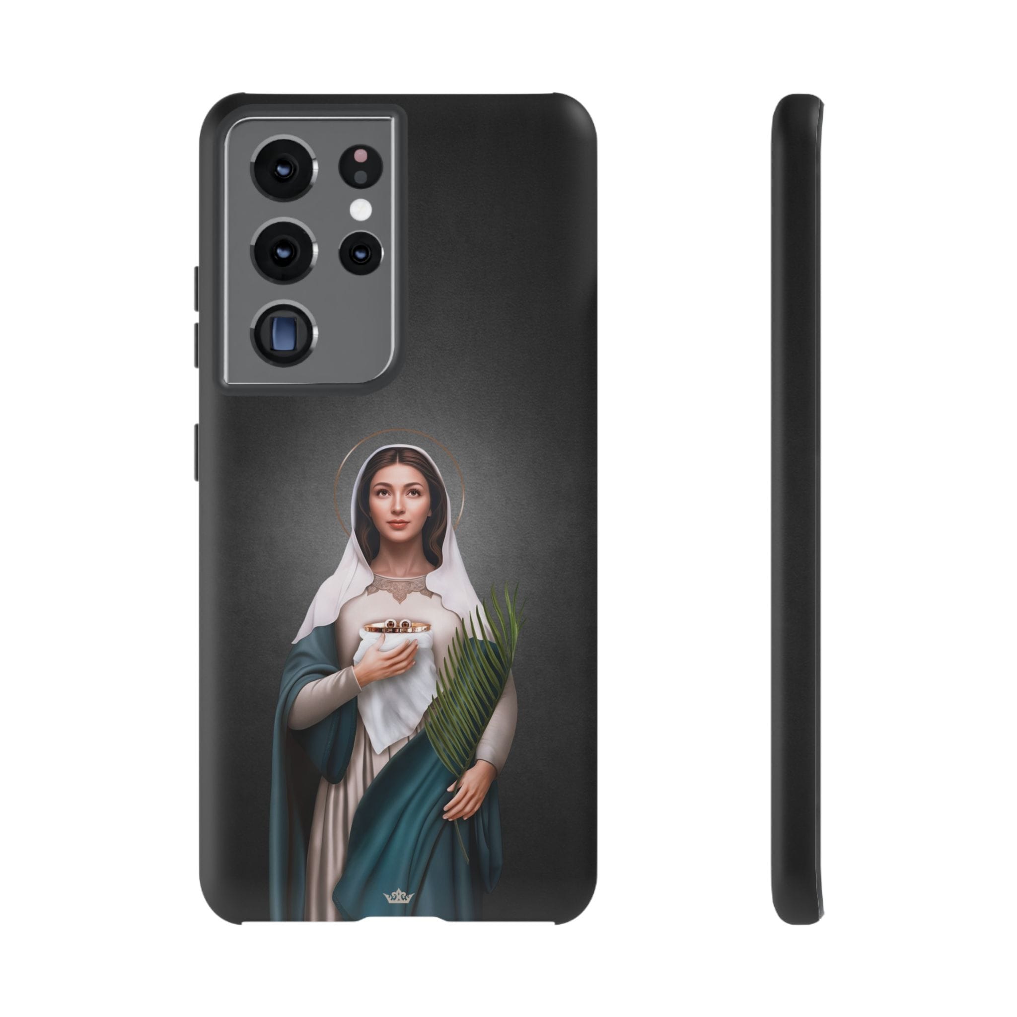 St. Lucy Hard Phone Case (Dark) Copyright VENXARA