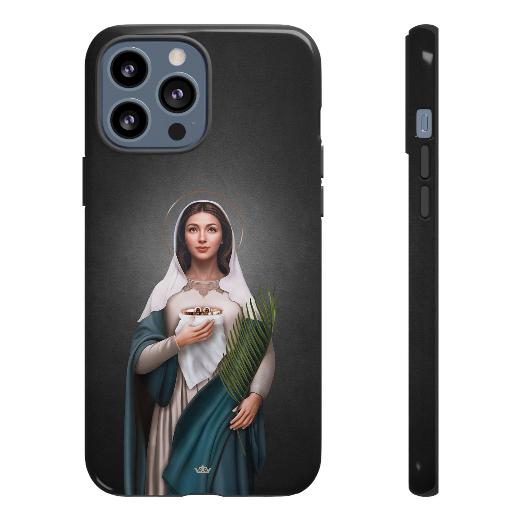St. Lucy Hard Phone Case (Dark) Copyright VENXARA