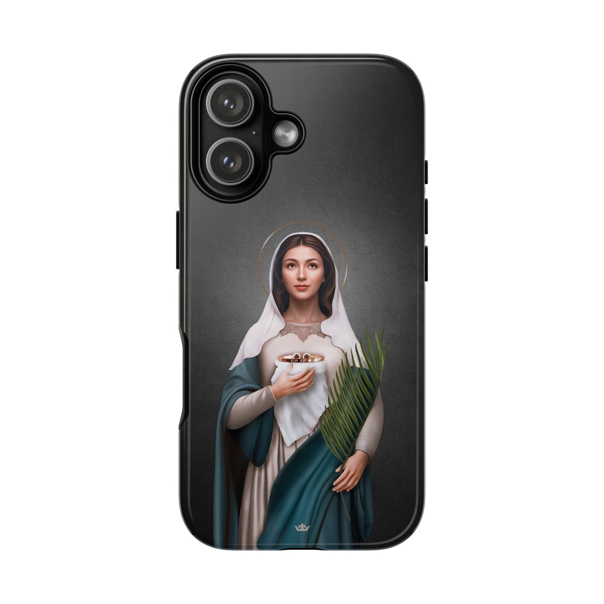 St. Lucy Hard Phone Case (Dark) Copyright VENXARA