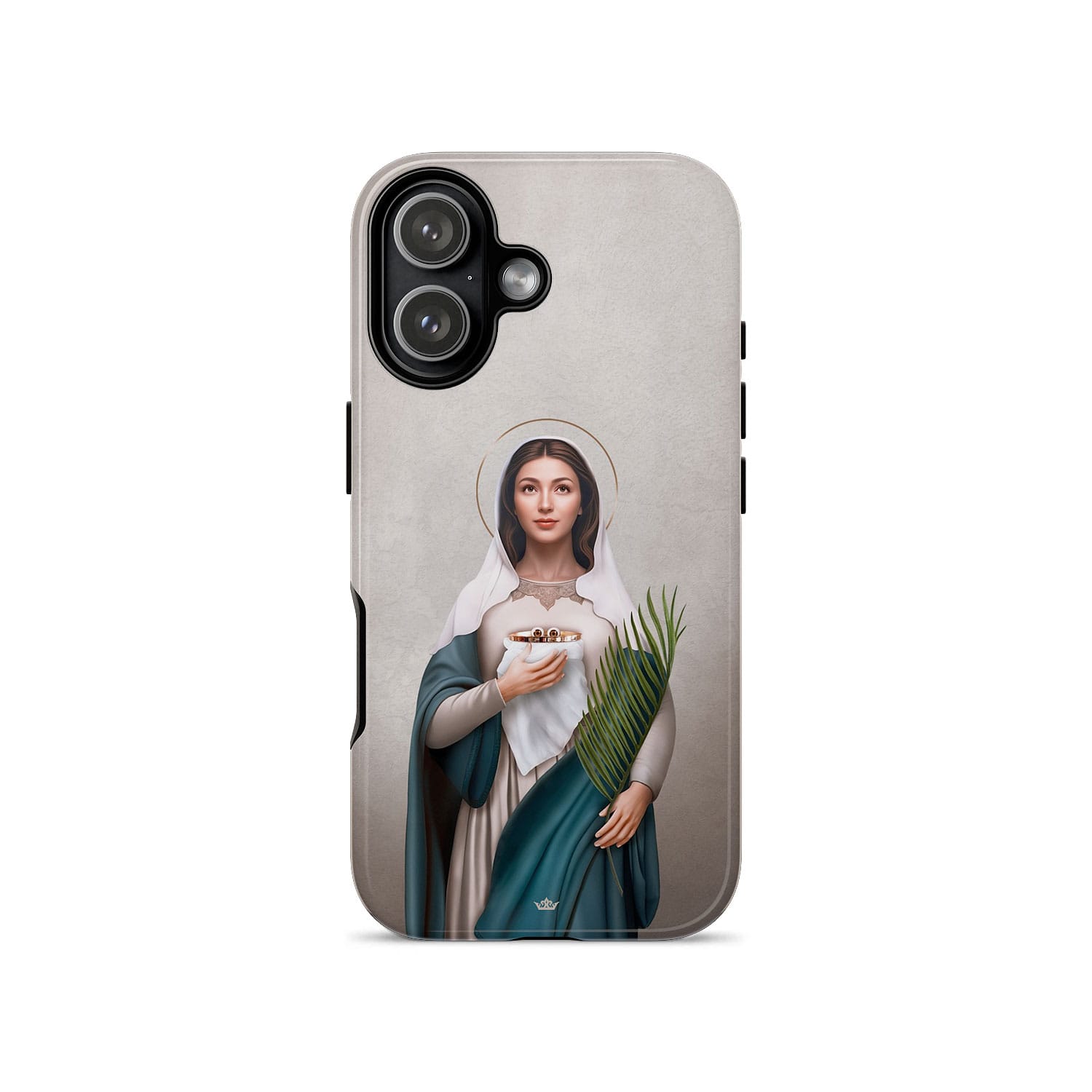 St. Lucy Hard Phone Case (Light) Copyright VENXARA