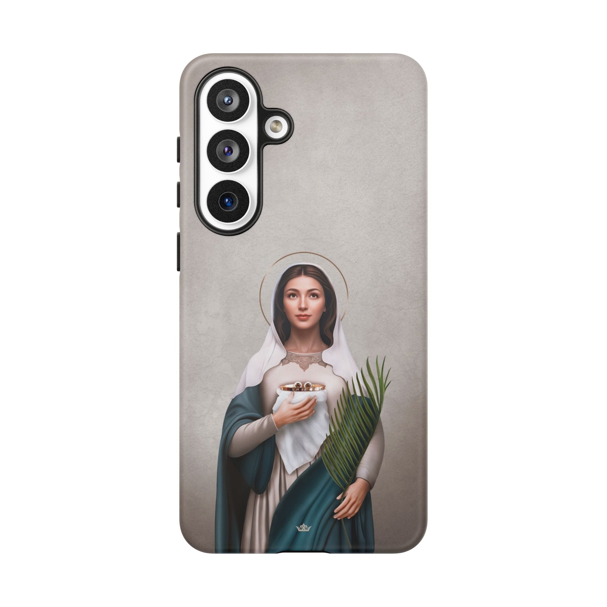 St. Lucy Hard Phone Case (Light) Copyright VENXARA
