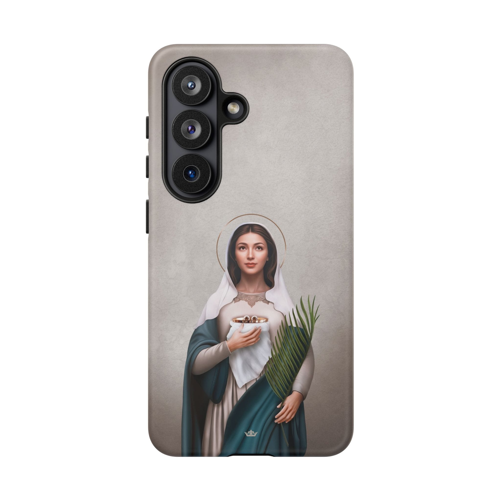 St. Lucy Hard Phone Case (Light) Copyright VENXARA