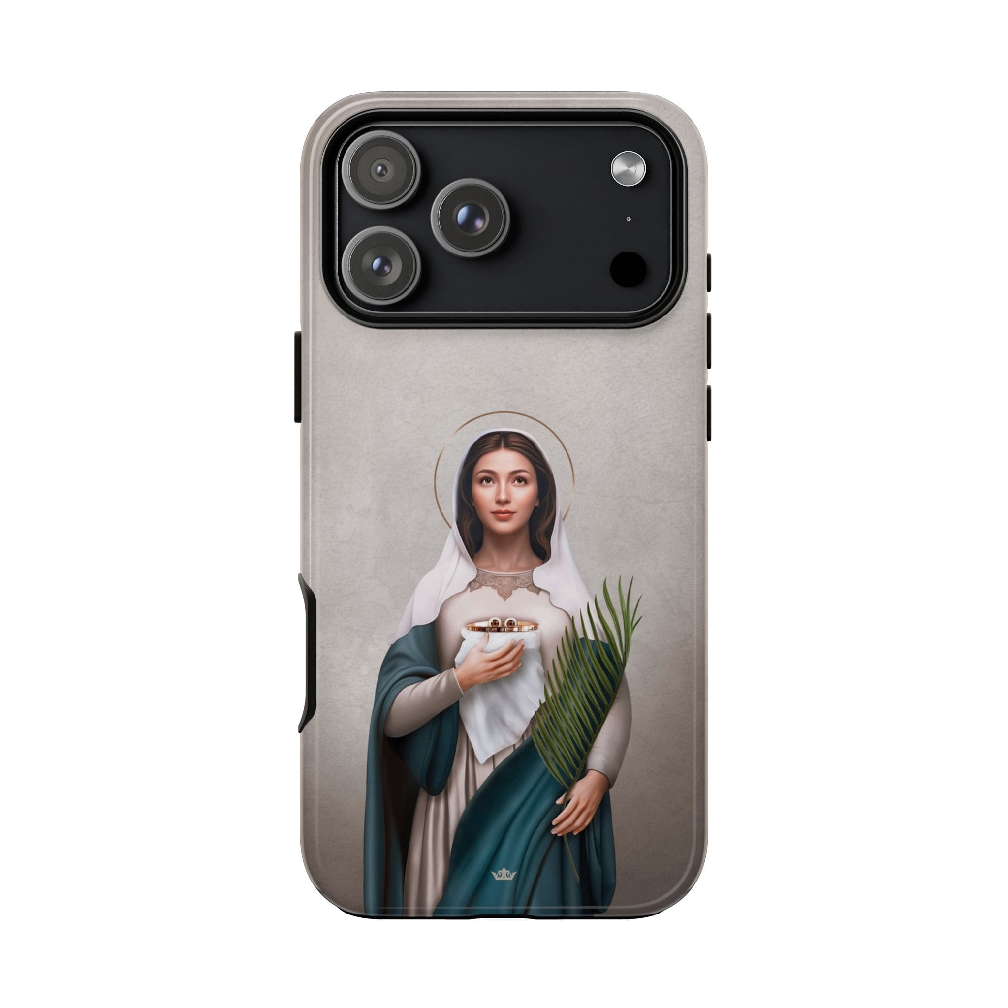 St. Lucy Hard Phone Case (Light) Copyright VENXARA