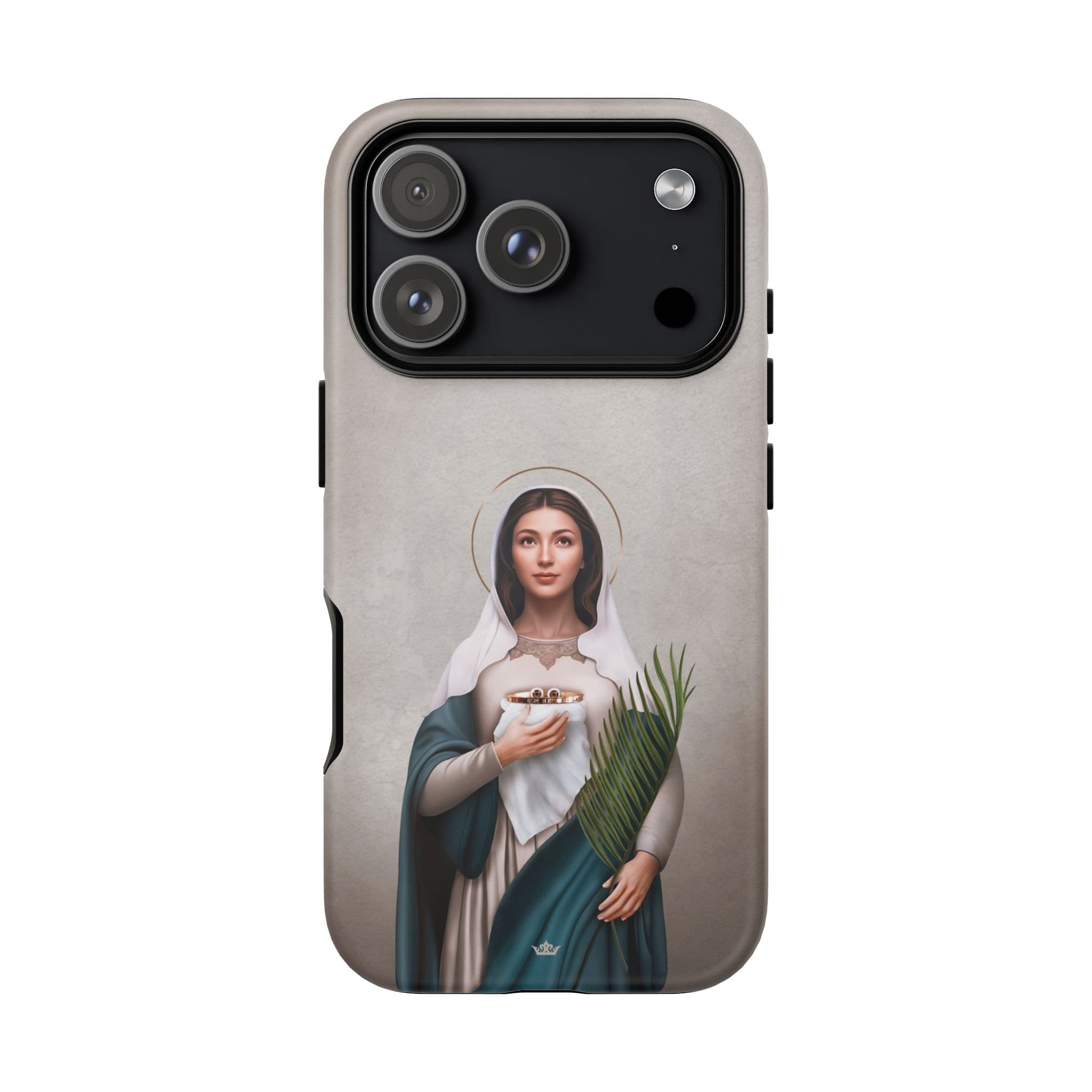 St. Lucy Hard Phone Case (Light) Copyright VENXARA