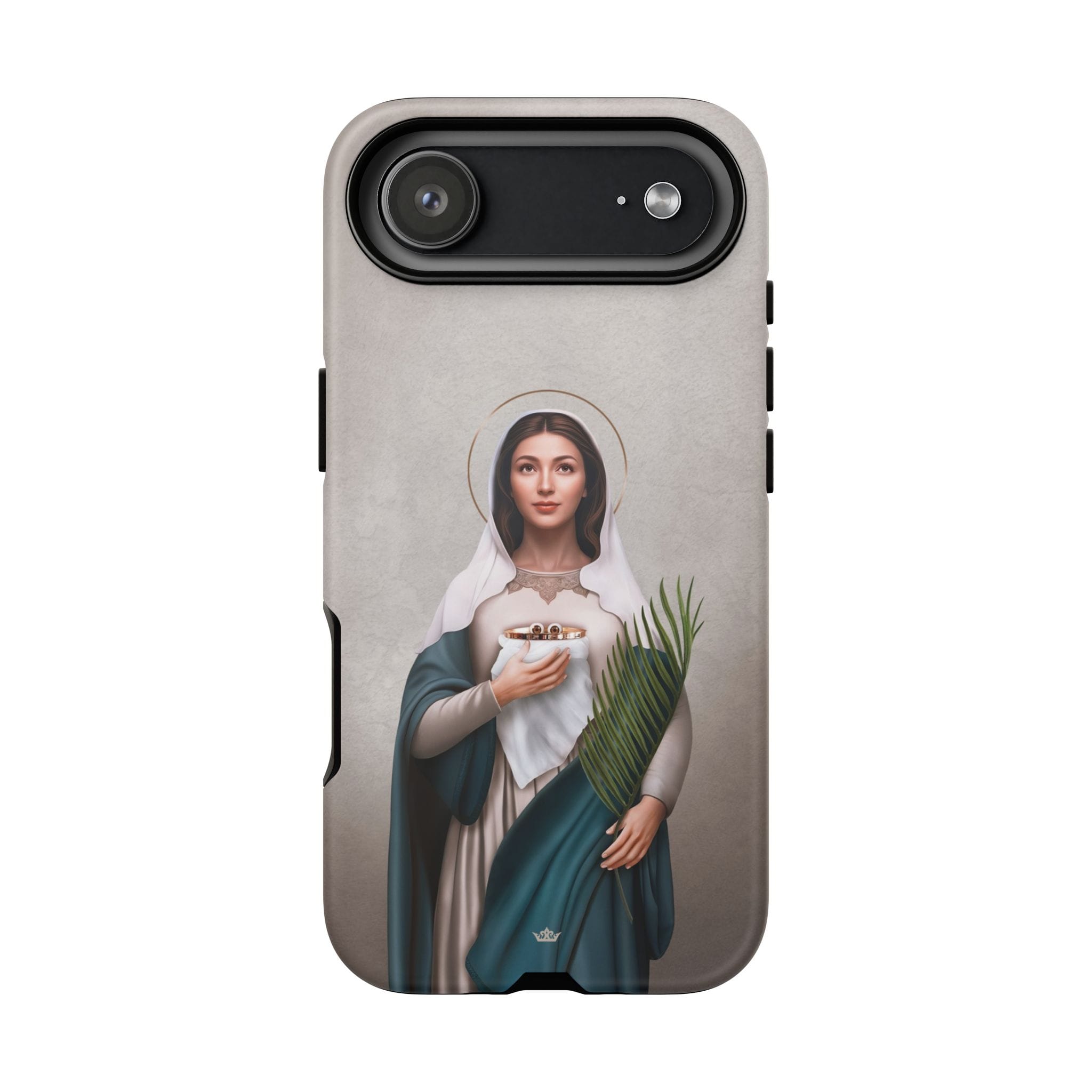St. Lucy Hard Phone Case (Light) Copyright VENXARA