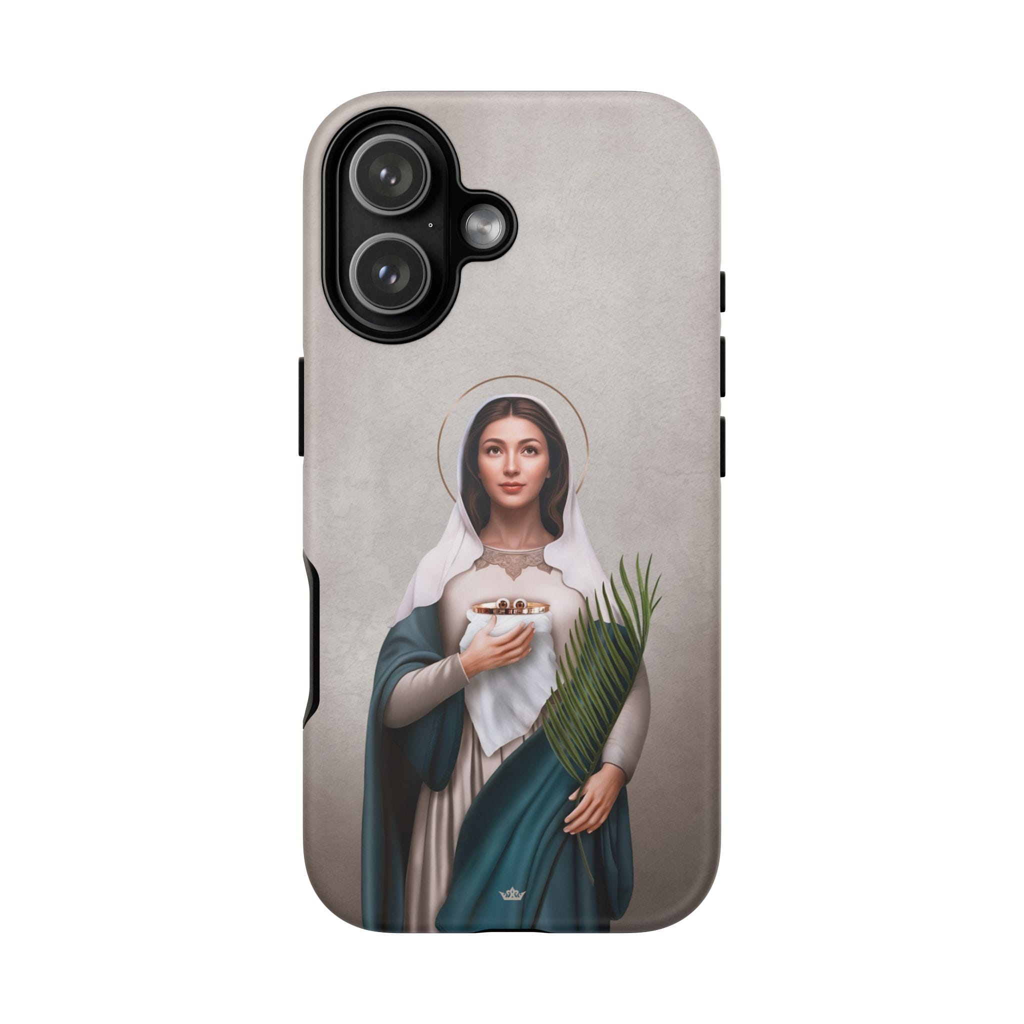 St. Lucy Hard Phone Case (Light) Copyright VENXARA