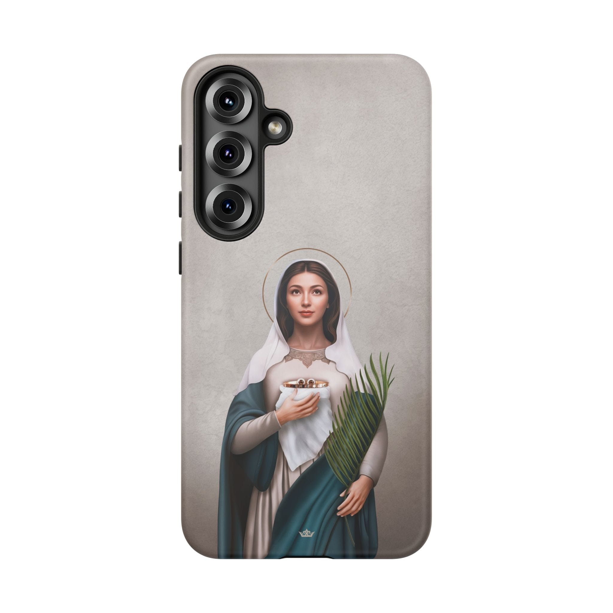 St. Lucy Hard Phone Case (Light) Copyright VENXARA