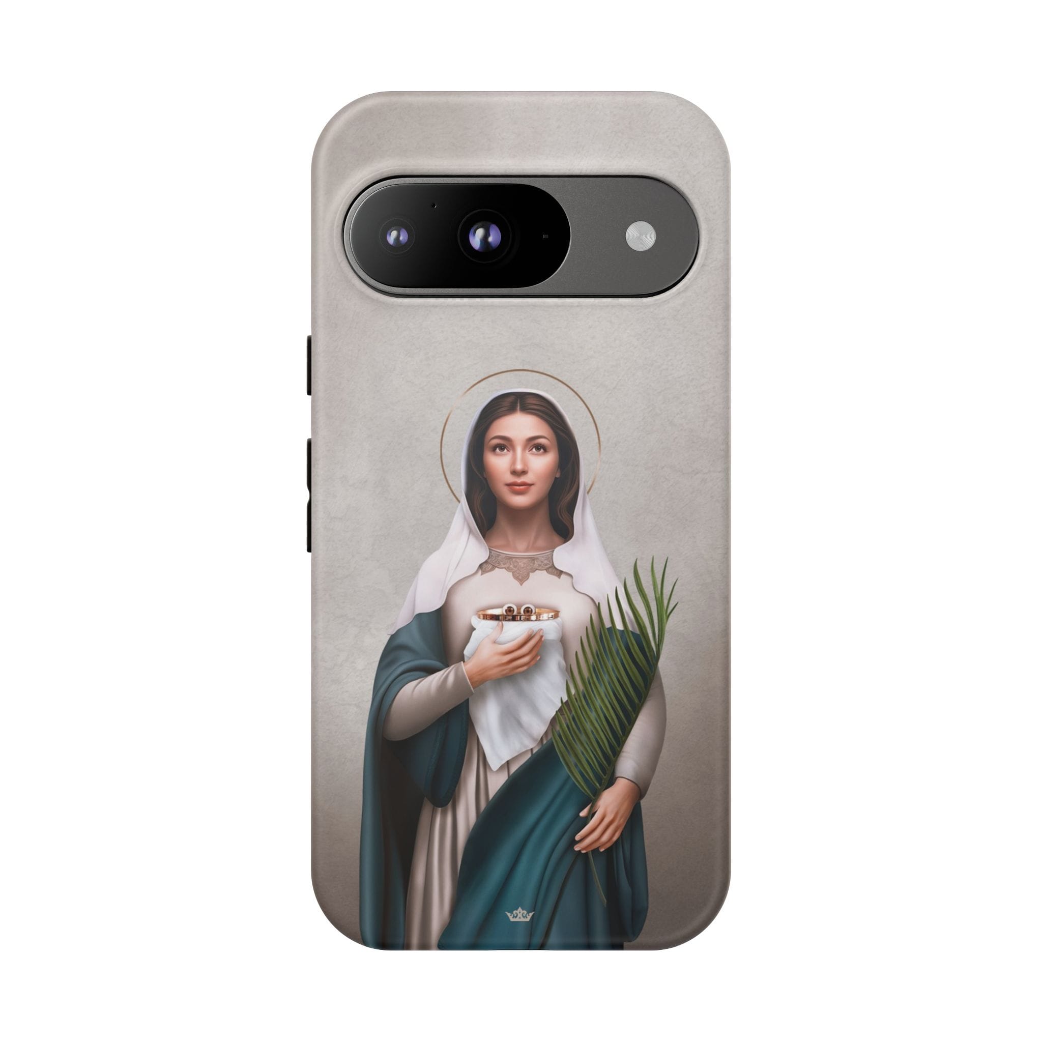 St. Lucy Hard Phone Case (Light) Copyright VENXARA