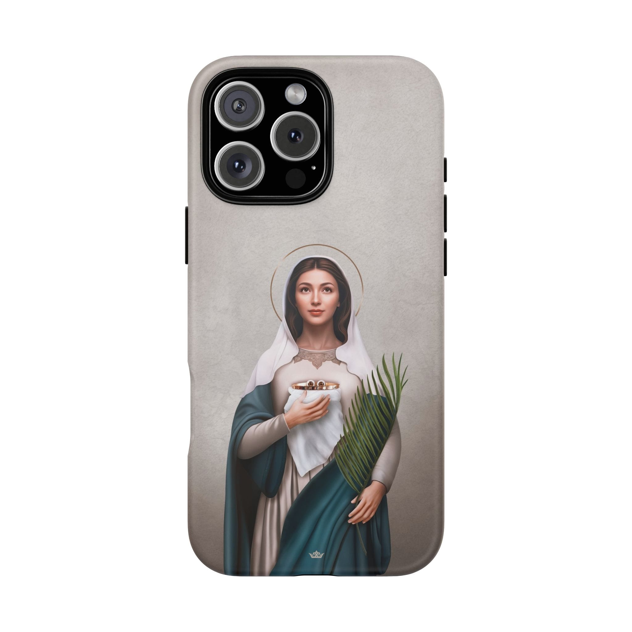 St. Lucy Hard Phone Case (Light) Copyright VENXARA