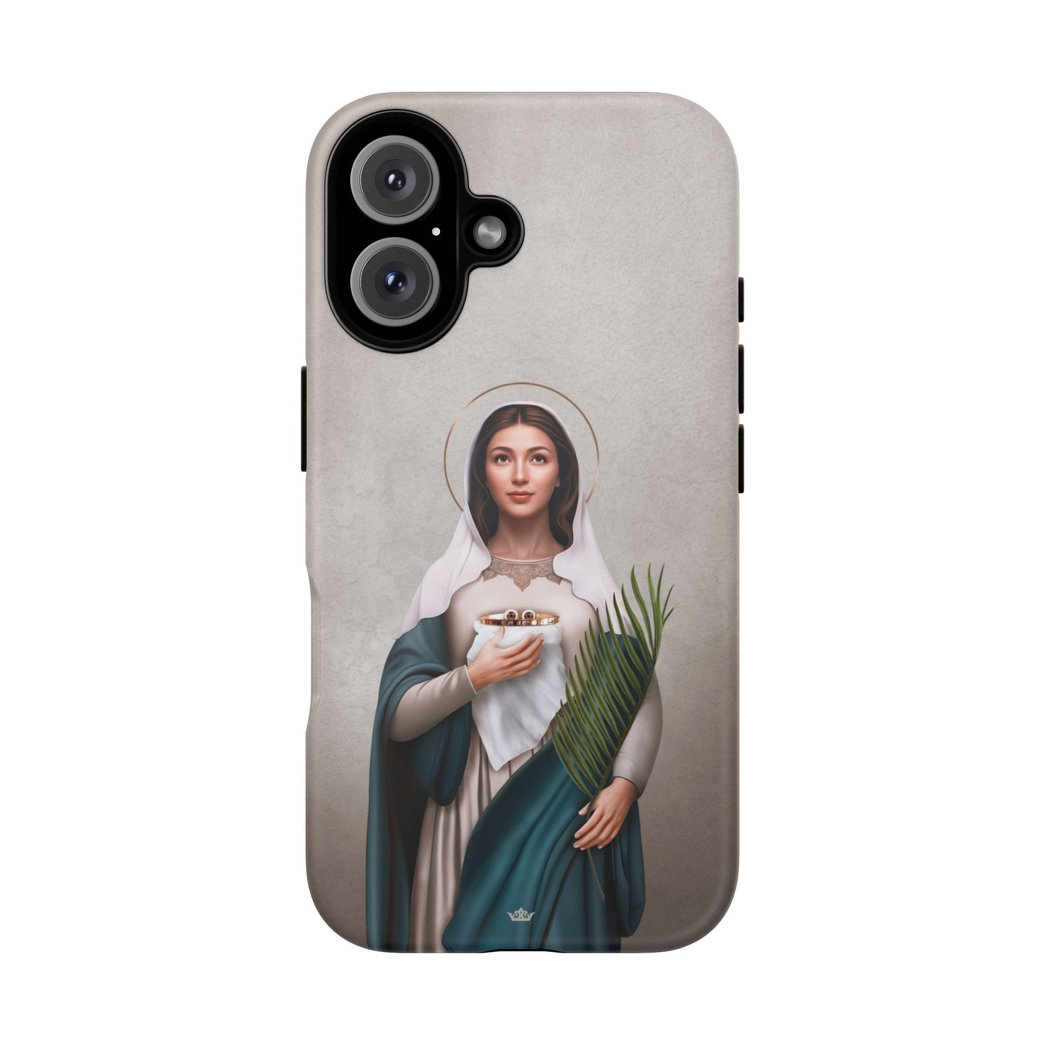 St. Lucy Hard Phone Case (Light) Copyright VENXARA