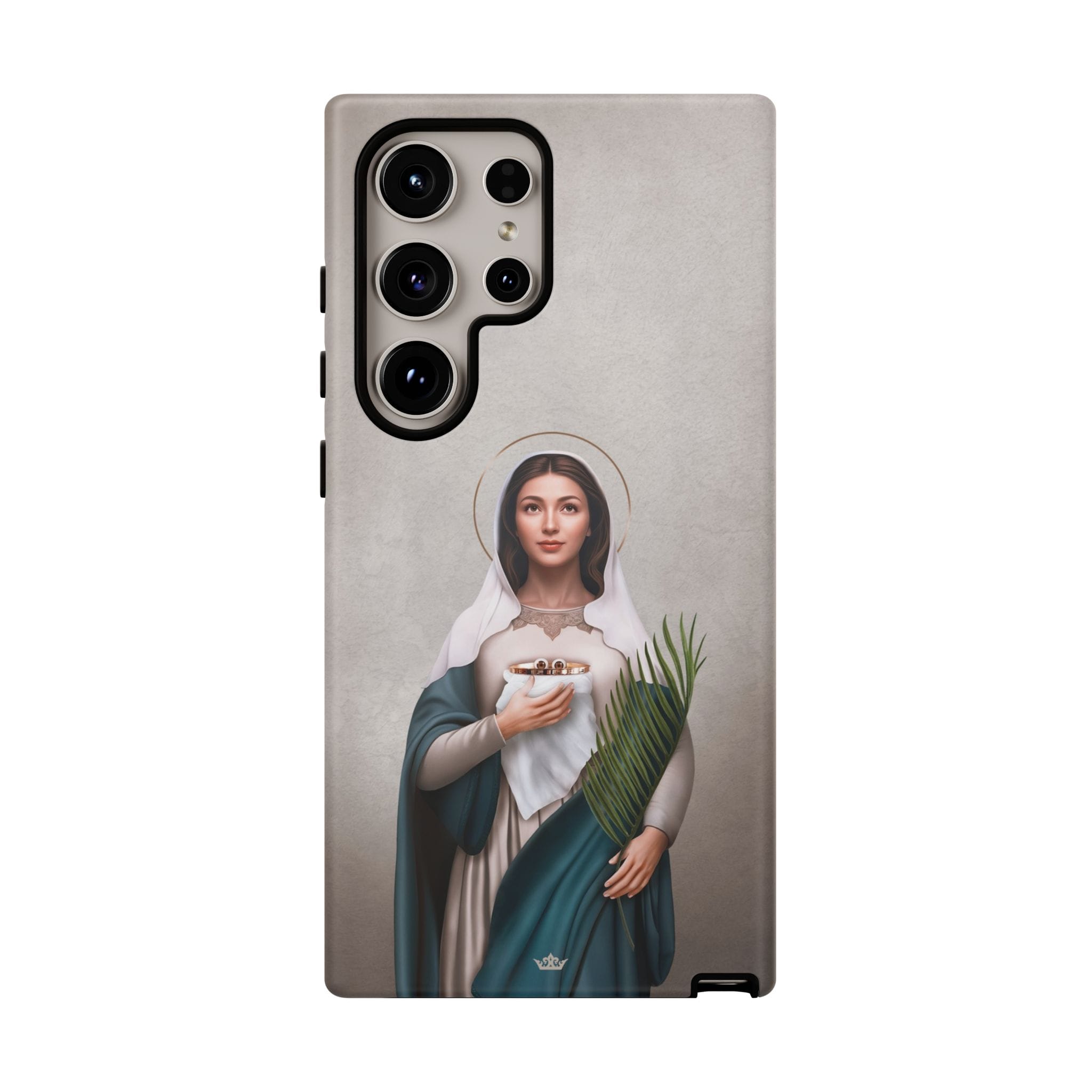 St. Lucy Hard Phone Case (Light) Copyright VENXARA
