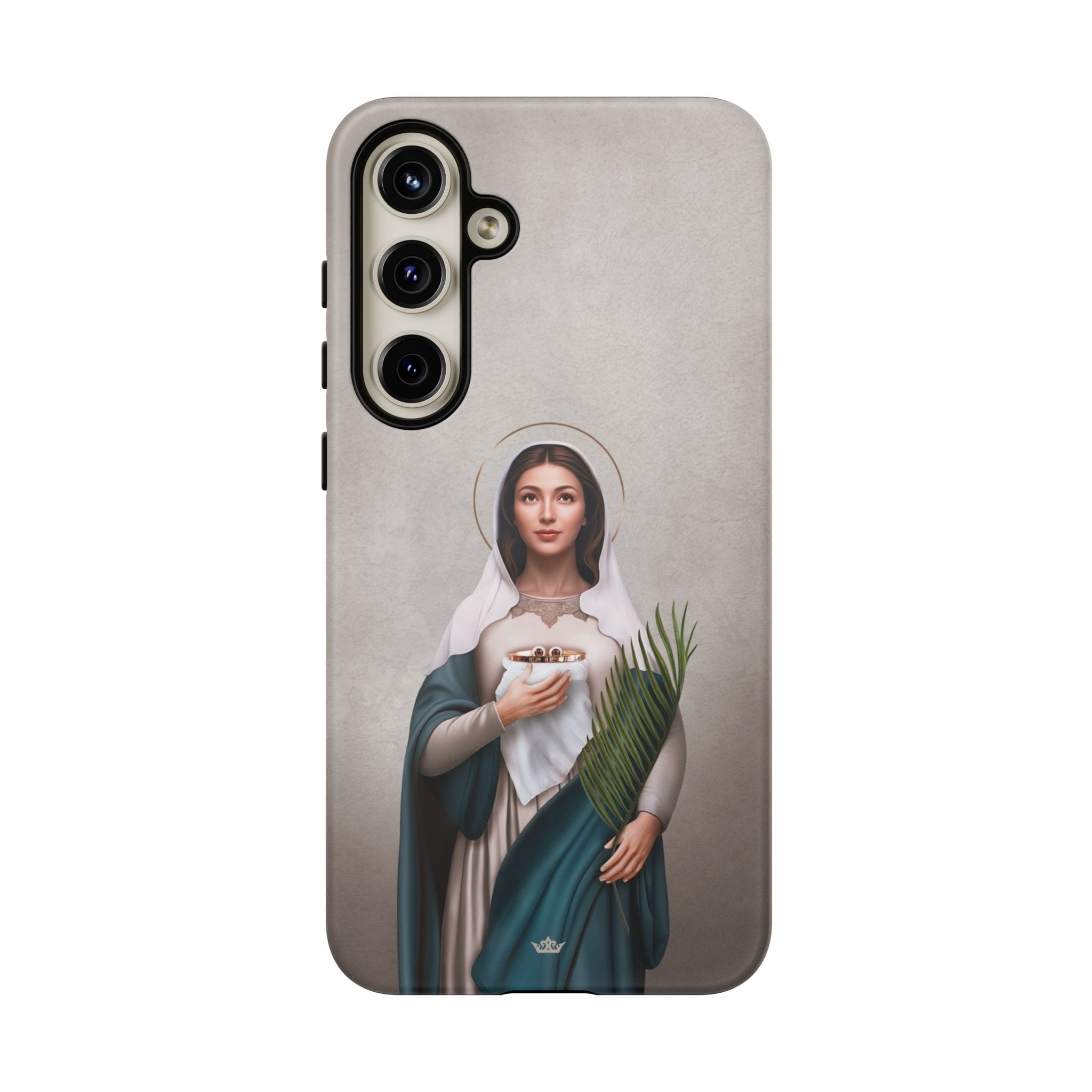 St. Lucy Hard Phone Case (Light) Copyright VENXARA