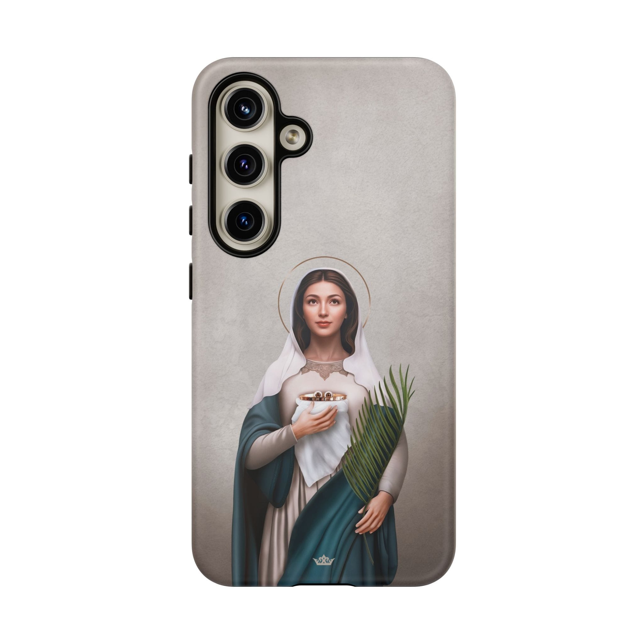 St. Lucy Hard Phone Case (Light) Copyright VENXARA