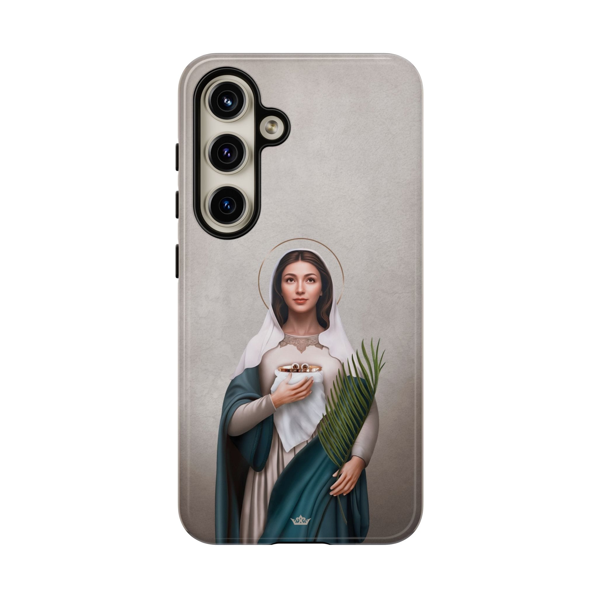 St. Lucy Hard Phone Case (Light) Copyright VENXARA
